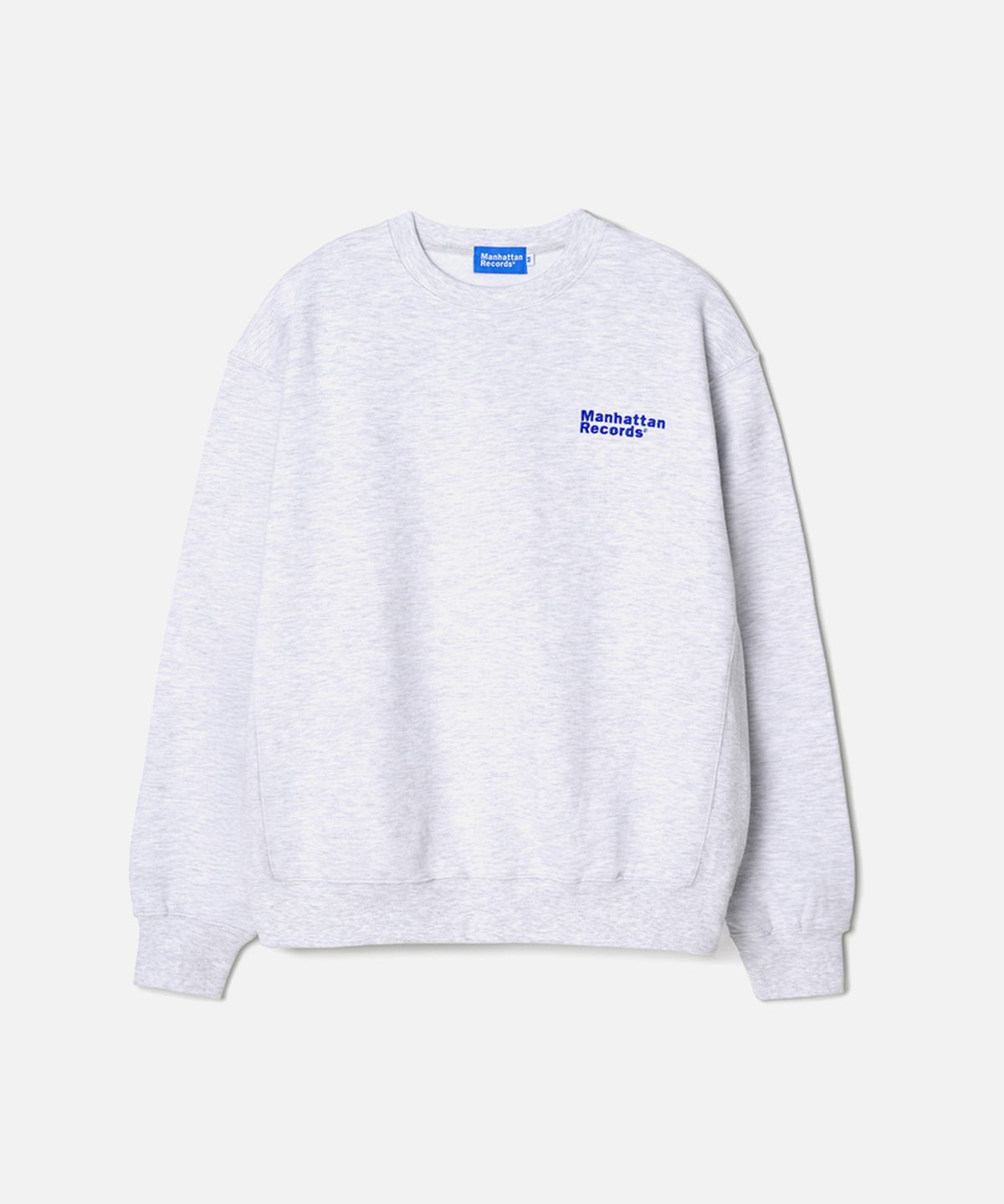 맨하탄레코즈(MANHATTAN RECORDS) M Logo Crew Neck - Grey