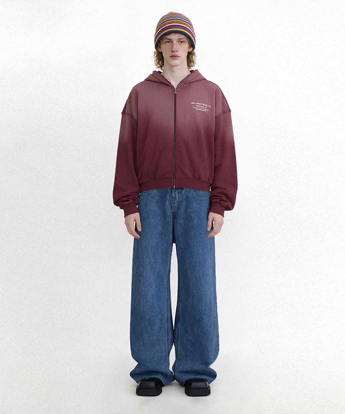 엔티이티(NTET) Basic denim pants (blue)