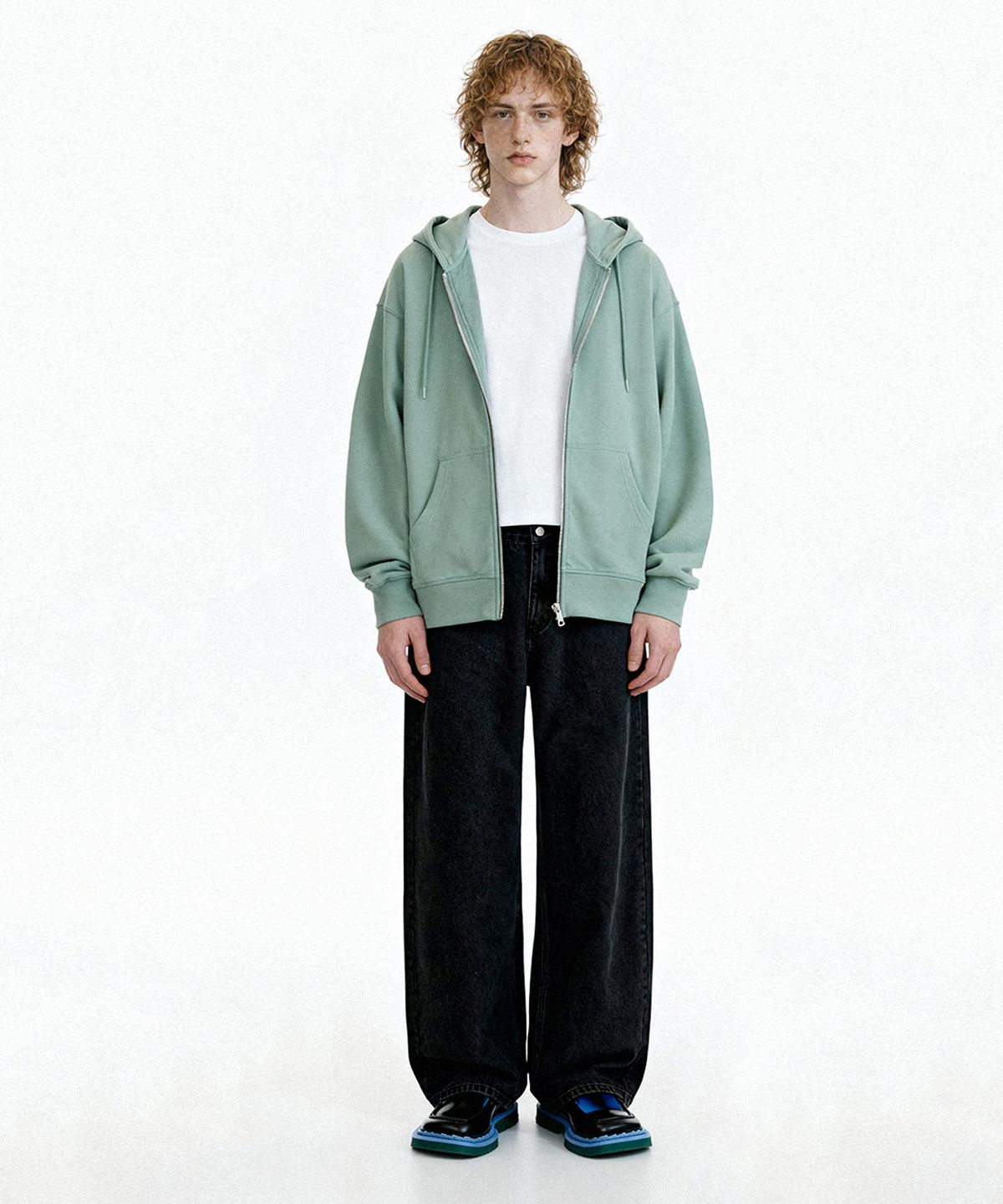 엔티이티(NTET) Basic denim pants (black)