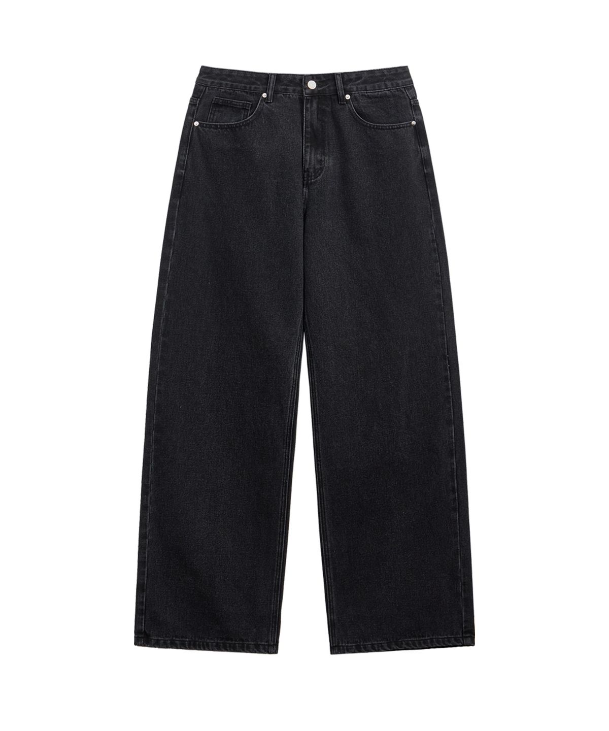 엔티이티(NTET) Basic denim pants (black)