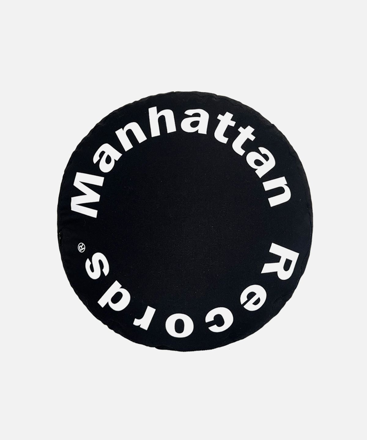맨하탄레코즈(MANHATTAN RECORDS) Circle Cushion - Black