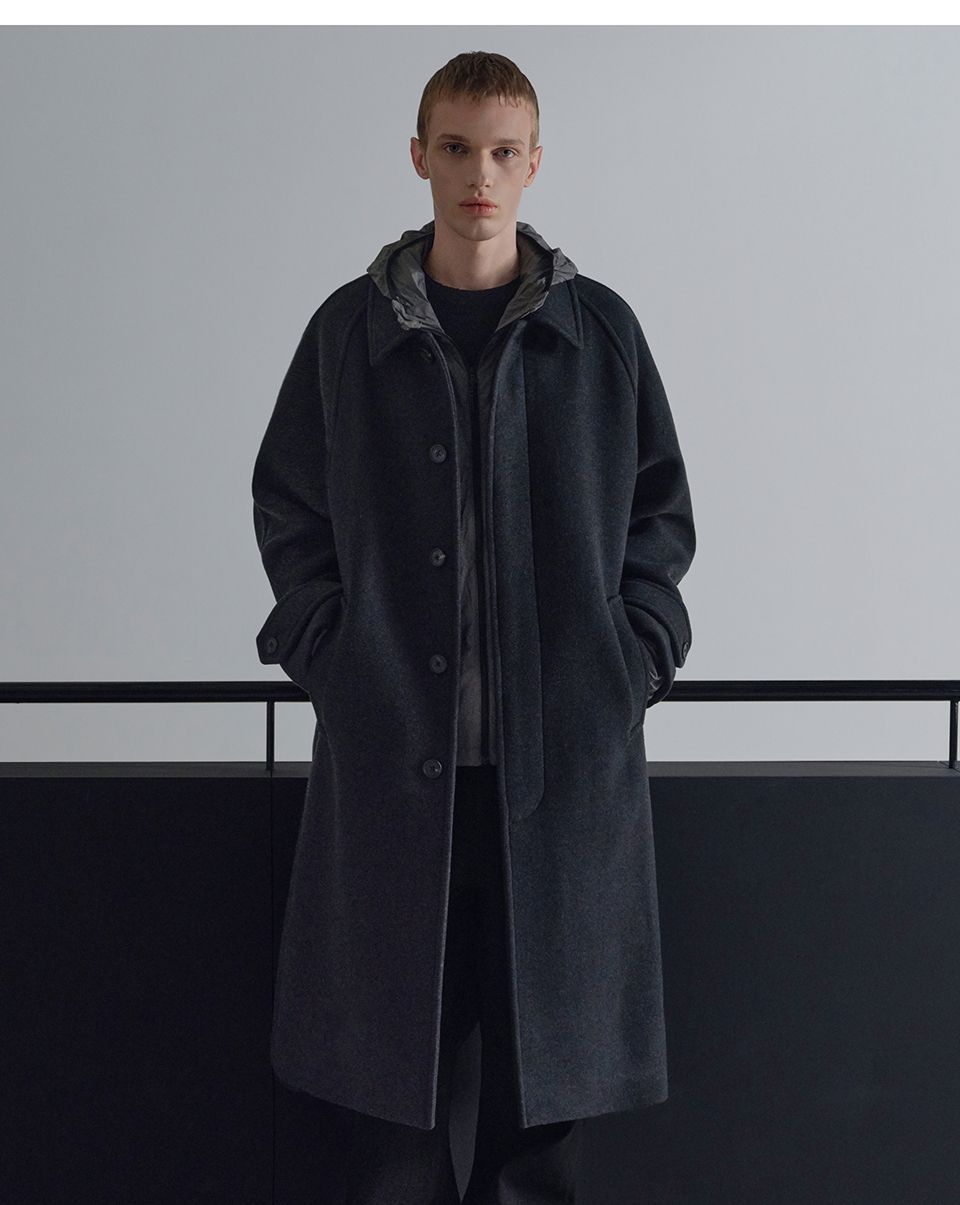 MUSINSA公式 | MUSINSA STANDARD カシミアブレンド特大バルマカン