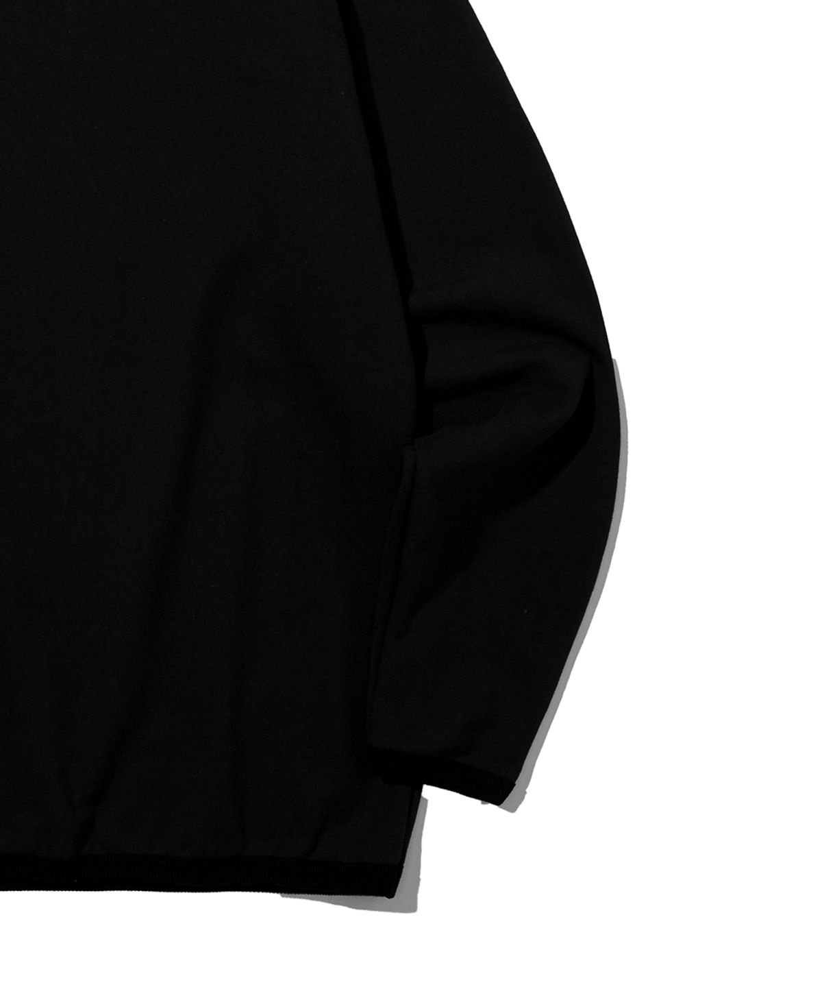 세인트크루(SAINTCREW) 웜업 헤비테리 폴라 무지 스웨트셔츠 WHP-869 블랙