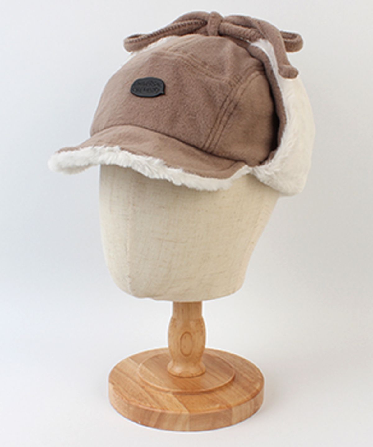 유니버셜 케미스트리(UNIVERSAL CHEMISTRY) Soft Fur Brown Earflap Cap 귀달이모자