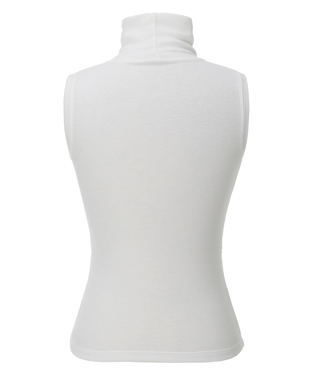 이네기(INEGI) Drape Turtleneck Top (white)