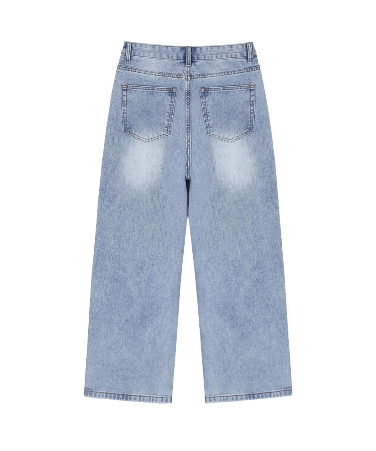 엔티이티(NTET) Basic washing denim pants (faded Indigo)