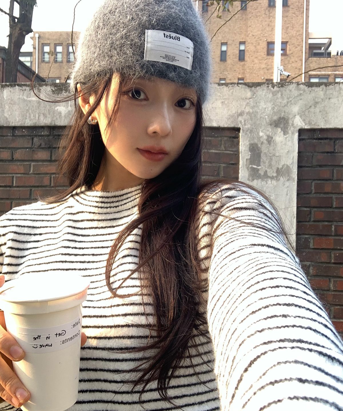 미쏘(MIXXO) 스트라이프 풀오버_MIWKAG211T