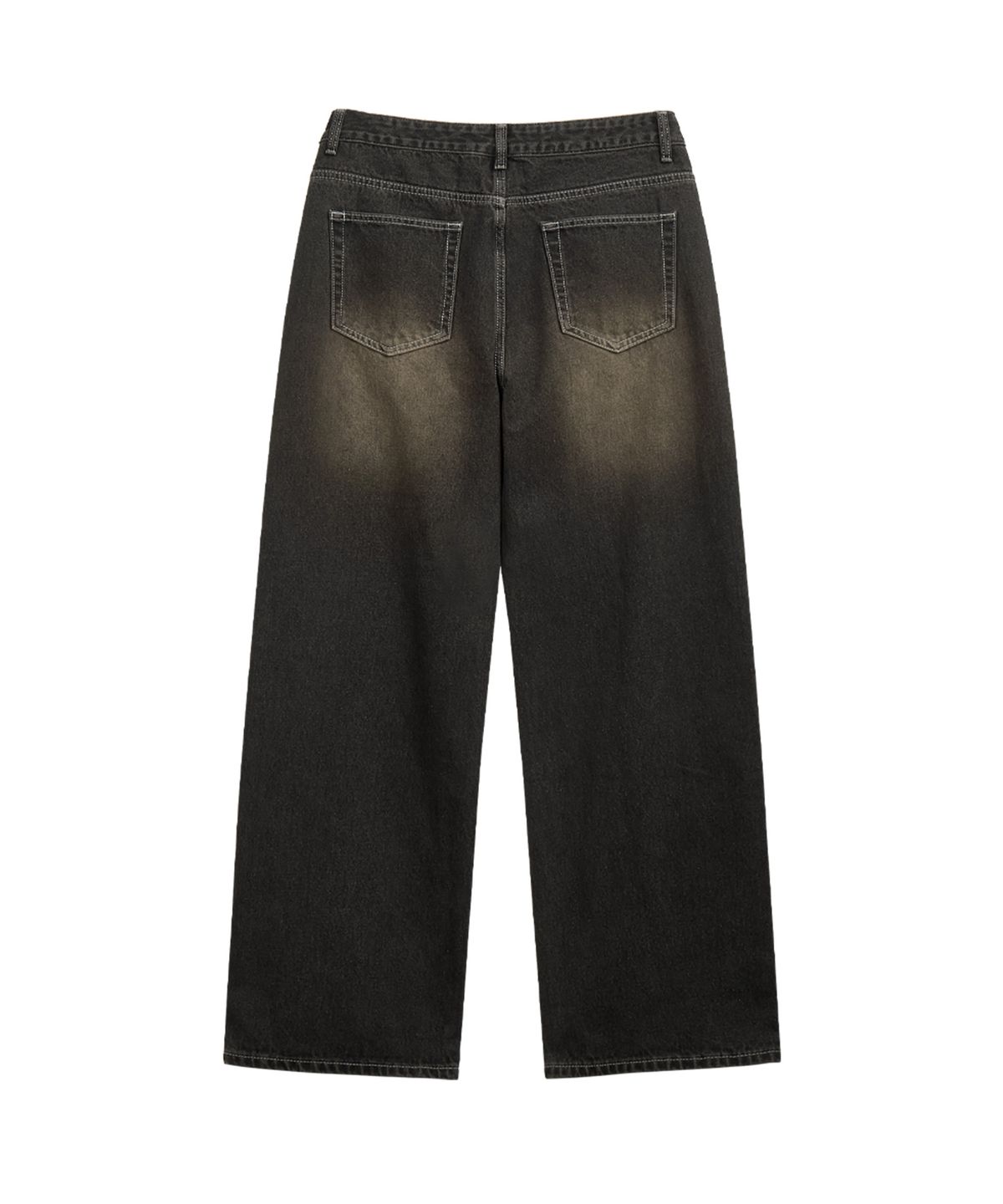 엔티이티(NTET) Basic washing denim pants (dark black)