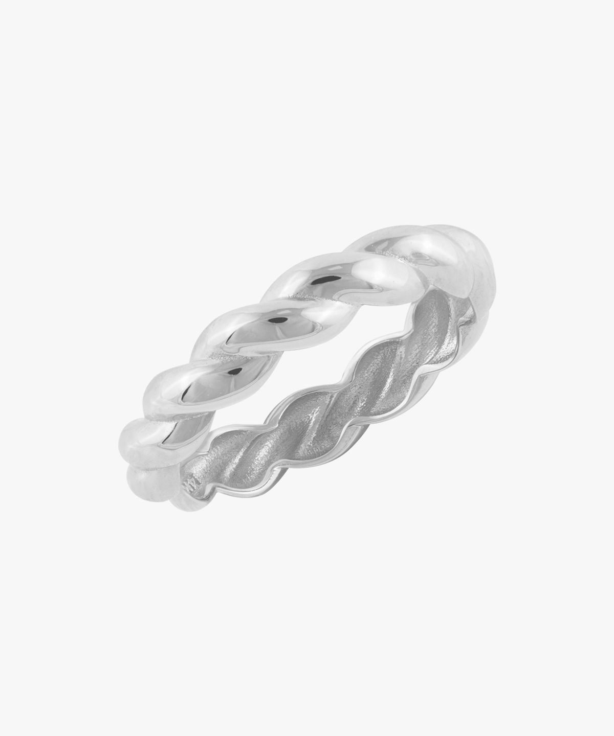 엘렌쥬얼리(HELENE JEWELRY) Silver 925 볼륨 꽈배기 미스 링 반지