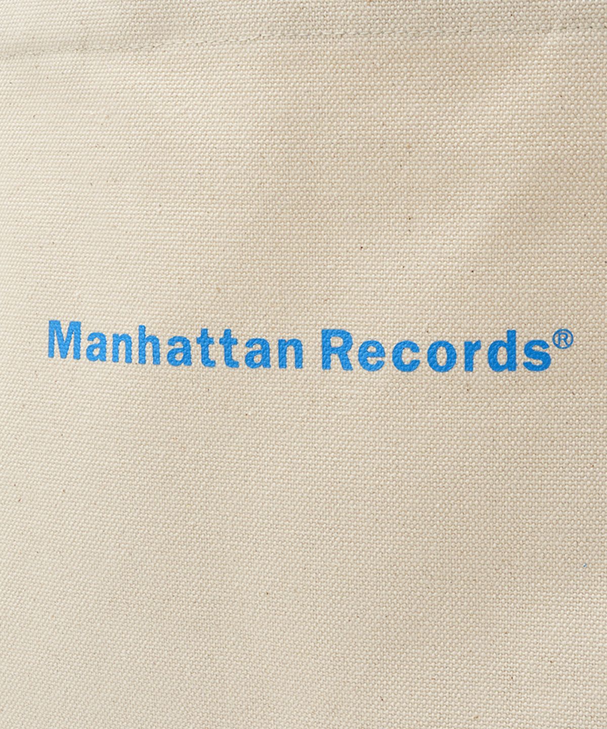 맨하탄레코즈(MANHATTAN RECORDS) M Logo Eco Bag - Ivory
