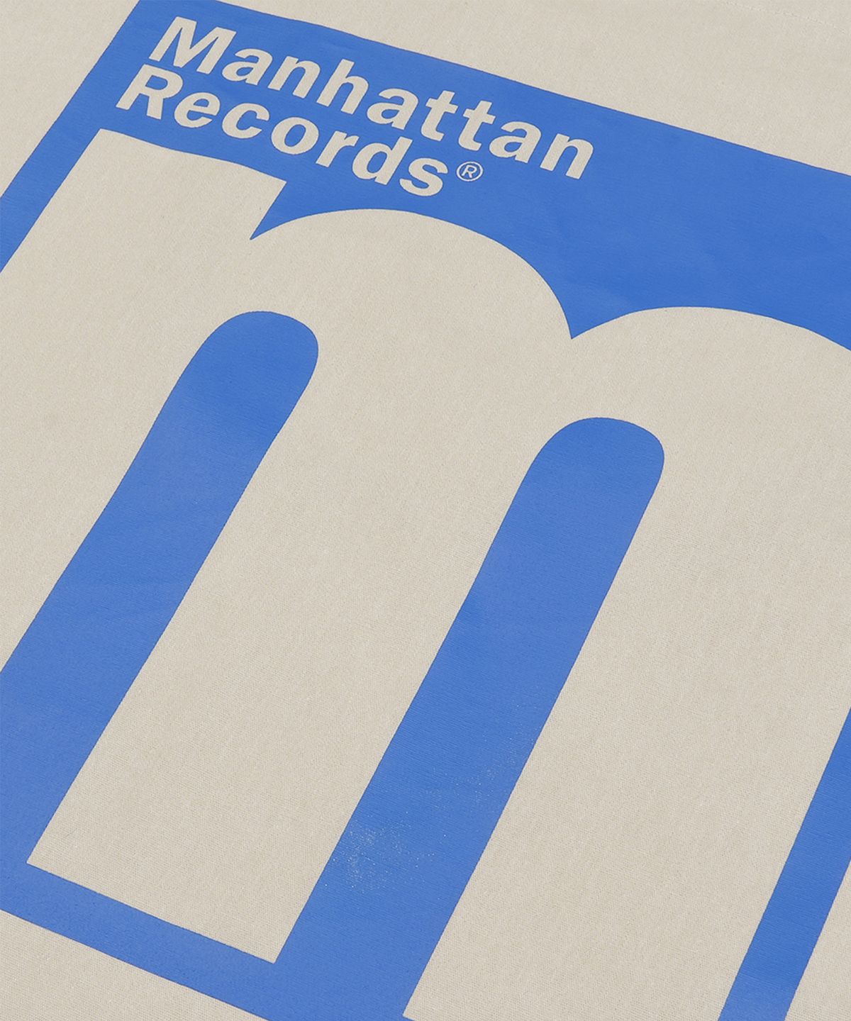 맨하탄레코즈(MANHATTAN RECORDS) Manhattan Records M Logo Eco Bag - Beige