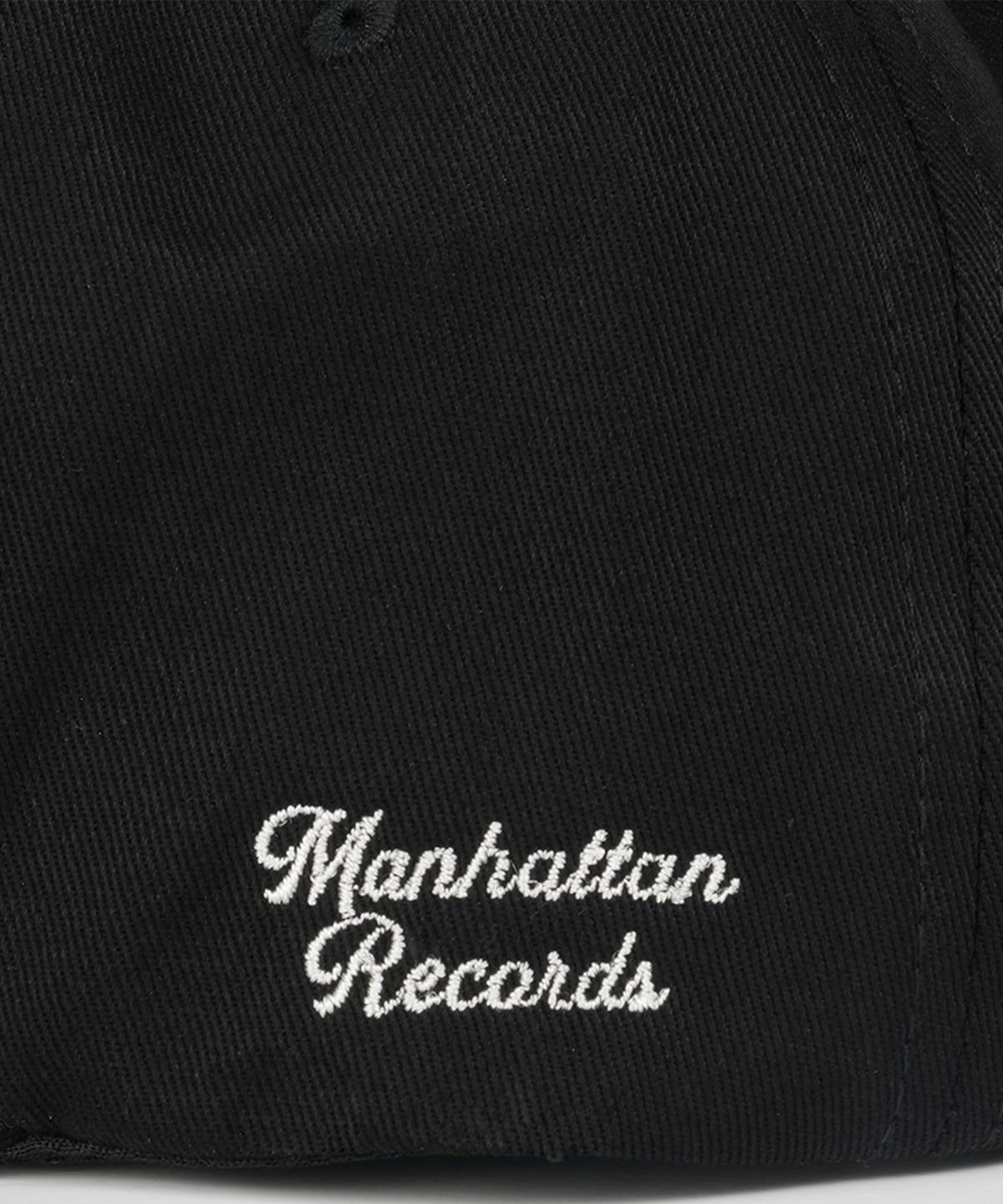 맨하탄레코즈(MANHATTAN RECORDS) MR M Mono Logo BB Cap - Black
