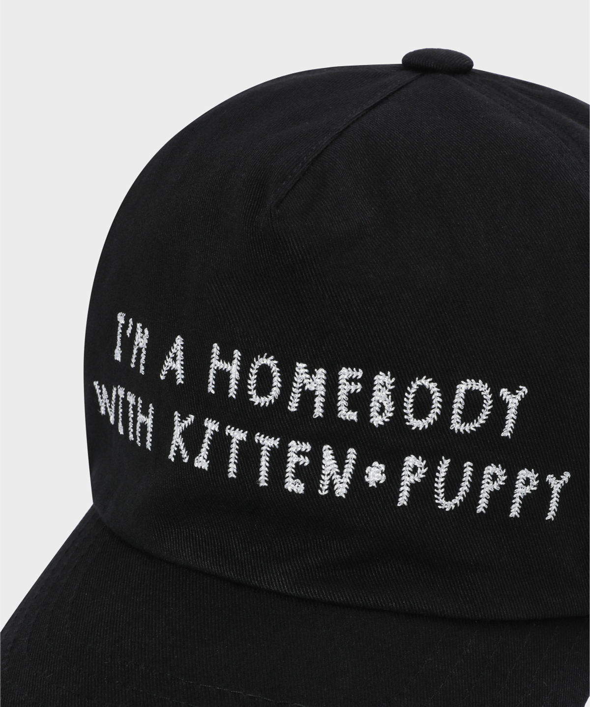 글런든(GRUNDEN) HOMEBODY STITCH CAP (BLACK)