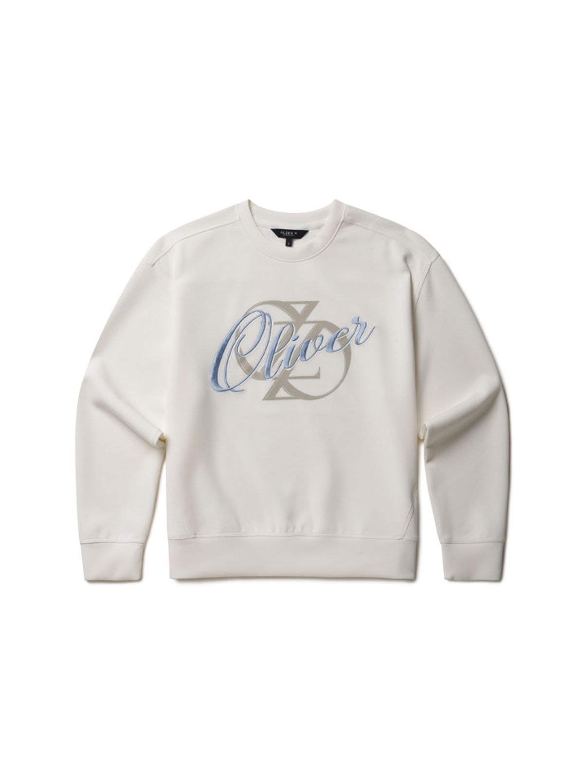 올젠(OLZEN) 여성 스쿠바 그래픽 맨투맨_ZLG1TR2301