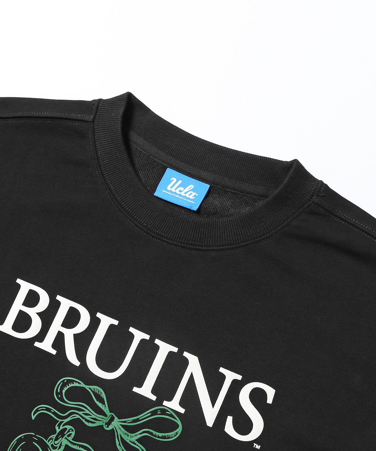 유씨엘에이(UCLA) 남녀공용 UCLA 하트 로고 스웻셔츠[BLACK](UBRLTA6)