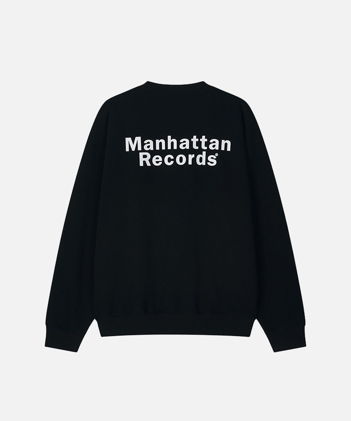 맨하탄레코즈(MANHATTAN RECORDS) MR M Box Crew Neck - Black