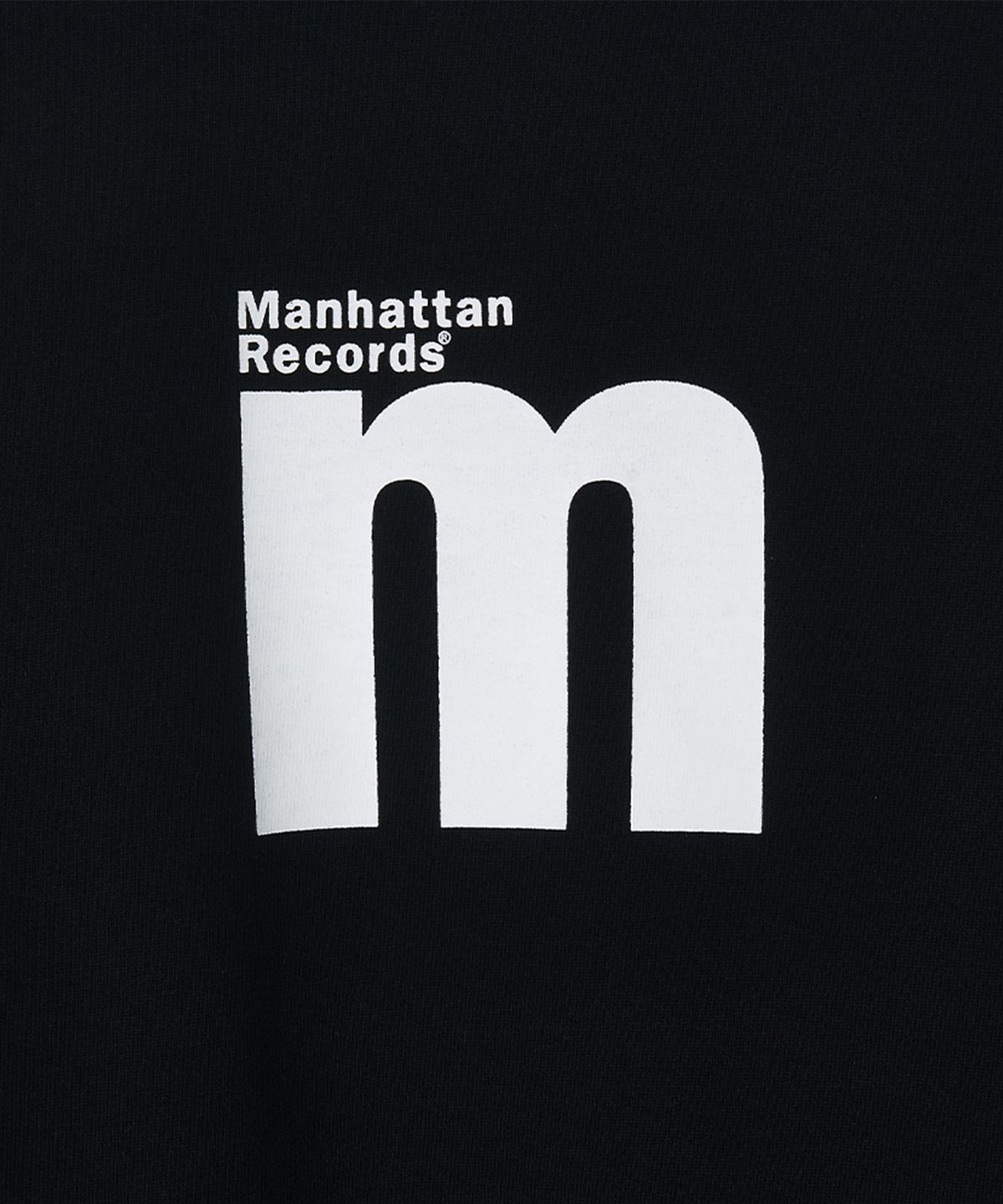 맨하탄레코즈(MANHATTAN RECORDS) MR M Box Crew Neck - Black