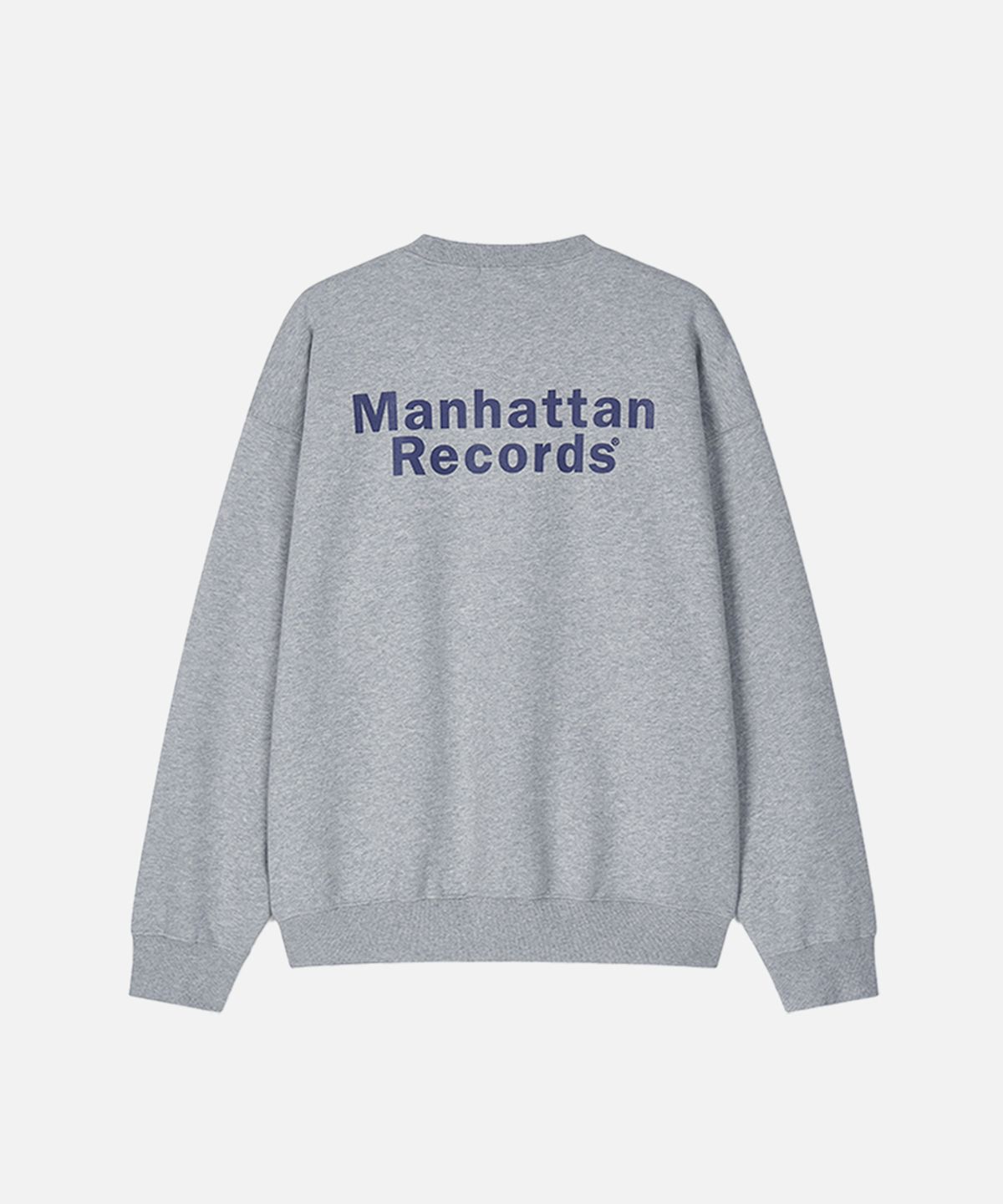 맨하탄레코즈(MANHATTAN RECORDS) MR M Box Crew Neck - Grey