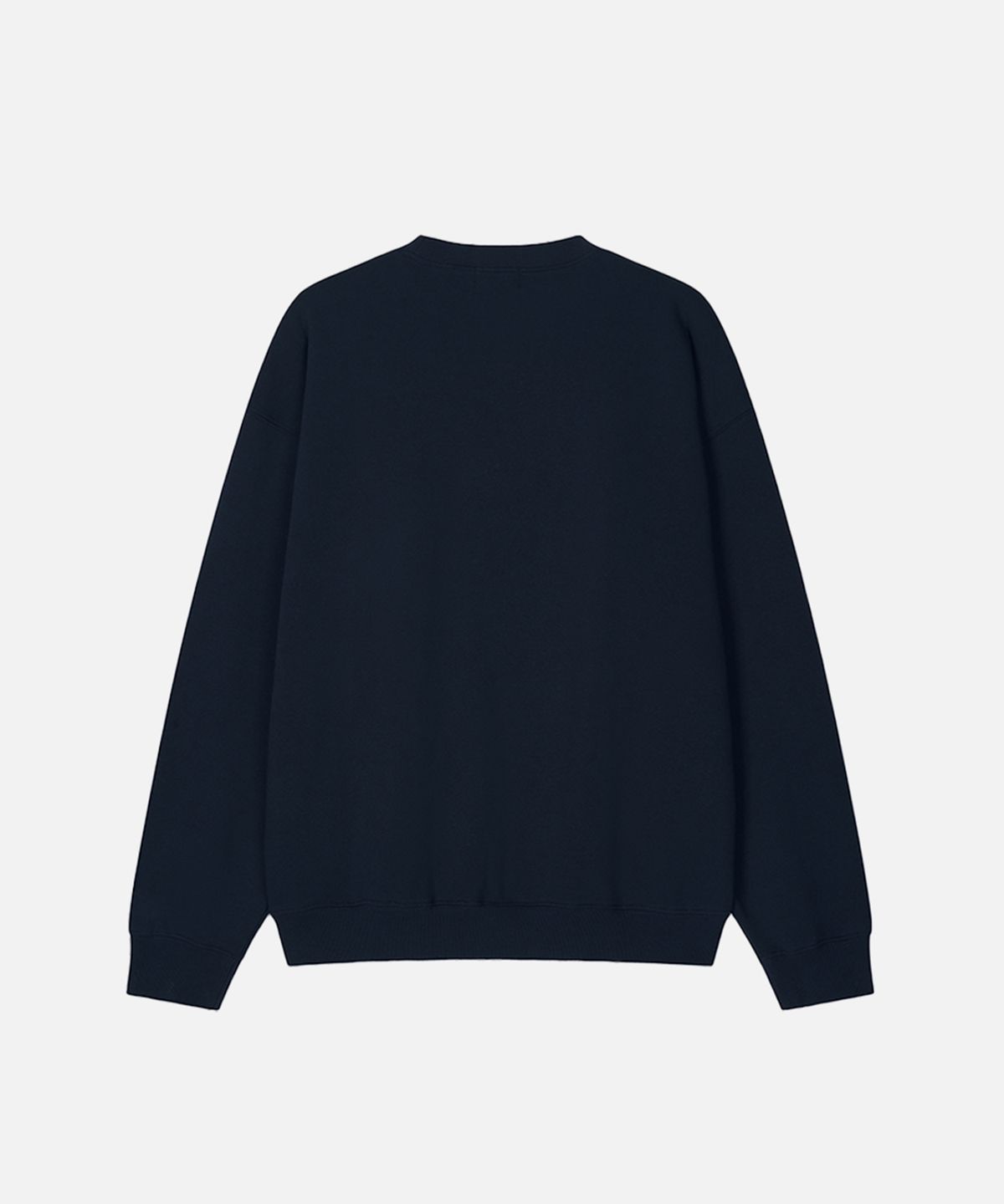 맨하탄레코즈(MANHATTAN RECORDS) MR M Mono Logo Crew Neck - Navy