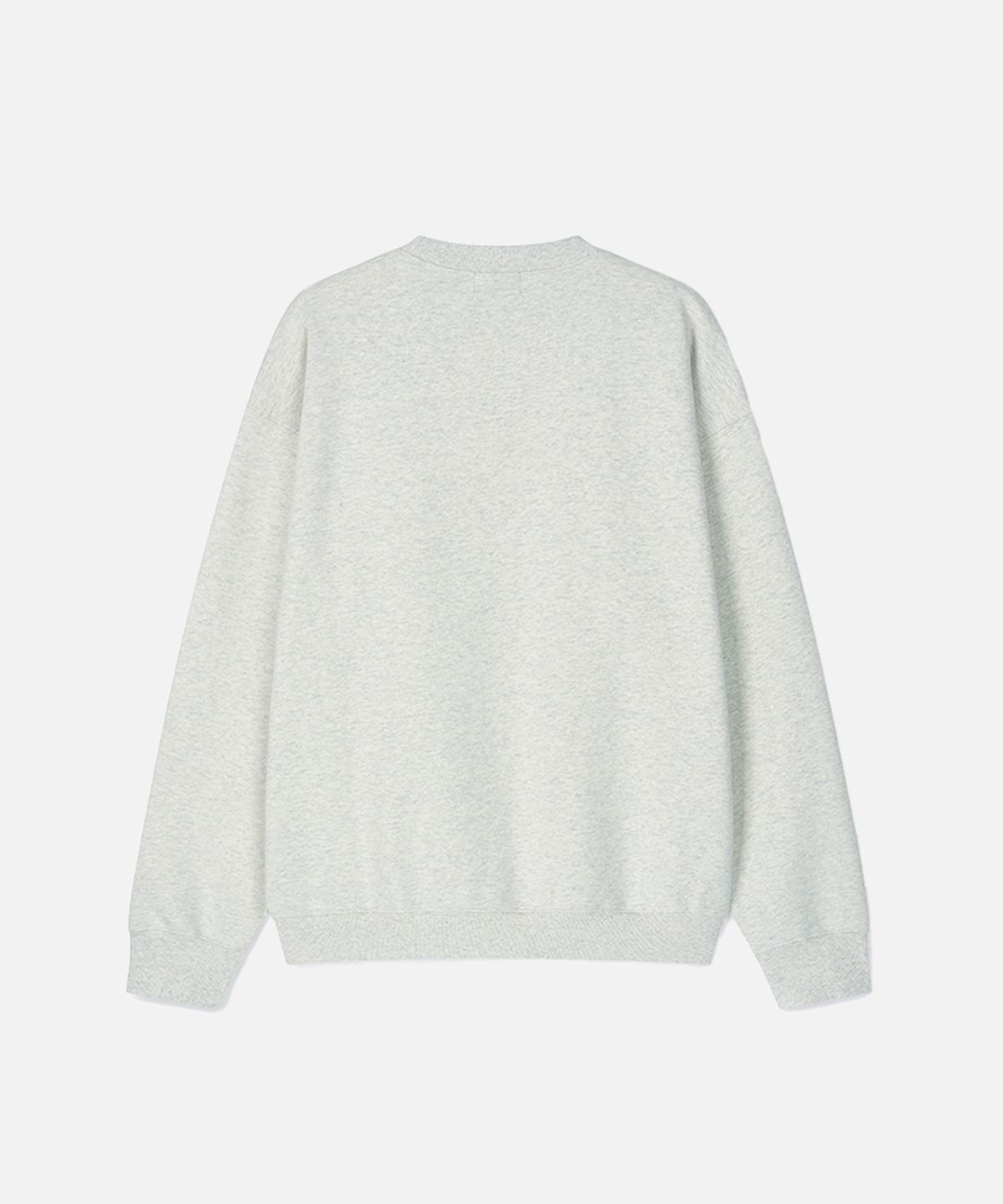맨하탄레코즈(MANHATTAN RECORDS) MR M Mono Logo Crew Neck - Oatmeal