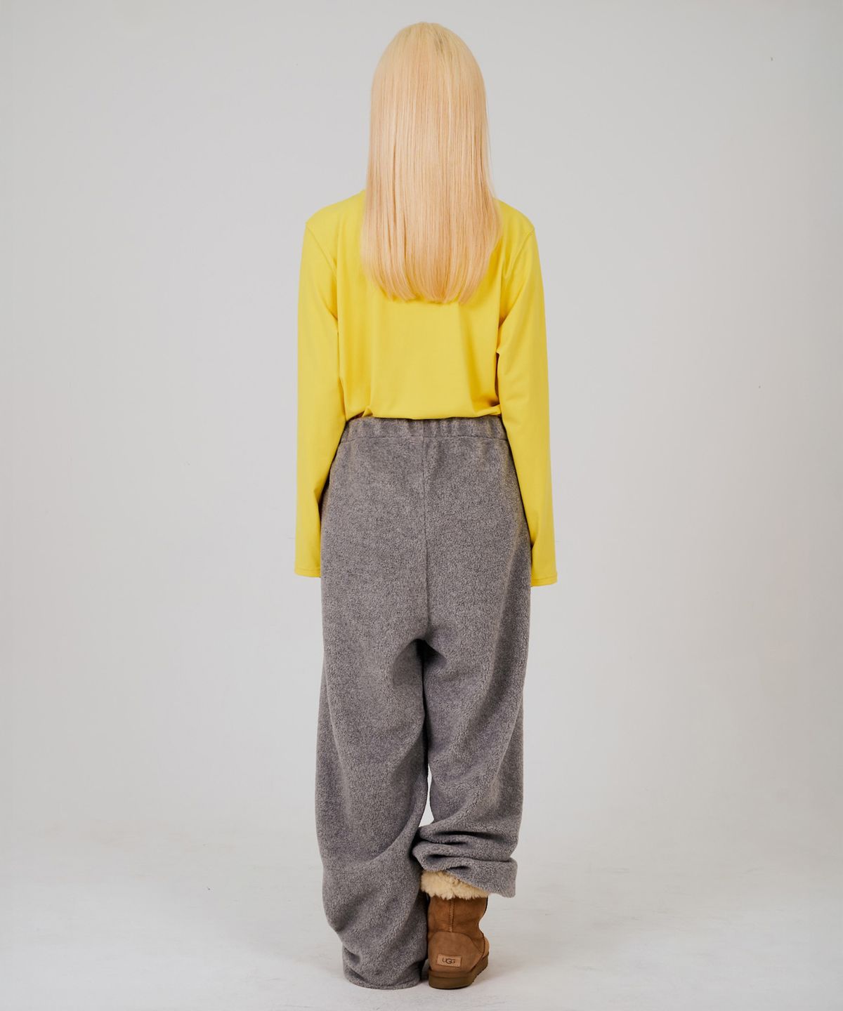 뎁크(DEPC) COLOR POP TURTLENECK T-SHIRT - YELLOW