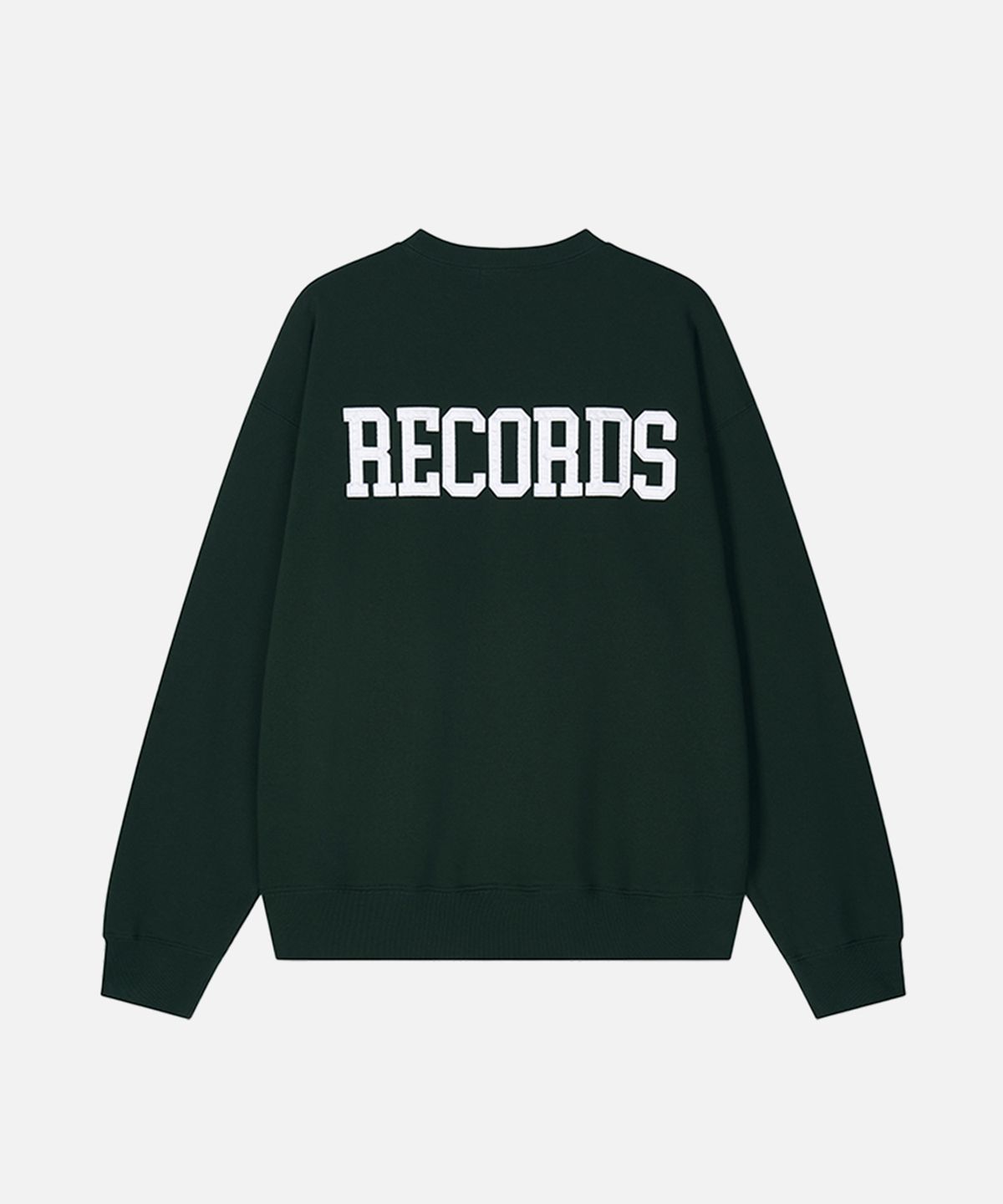 맨하탄레코즈(MANHATTAN RECORDS) MR RECORDS Logo Crew Neck - Green