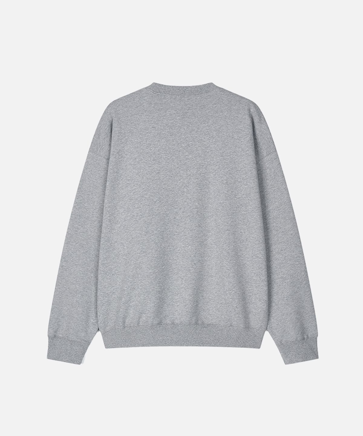 맨하탄레코즈(MANHATTAN RECORDS) MR Script Logo Crew Neck - Grey