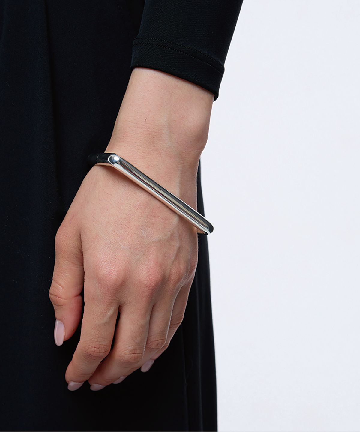 그라스마티네(GRASSE MATINEE) Rectangle Bracelet Silver