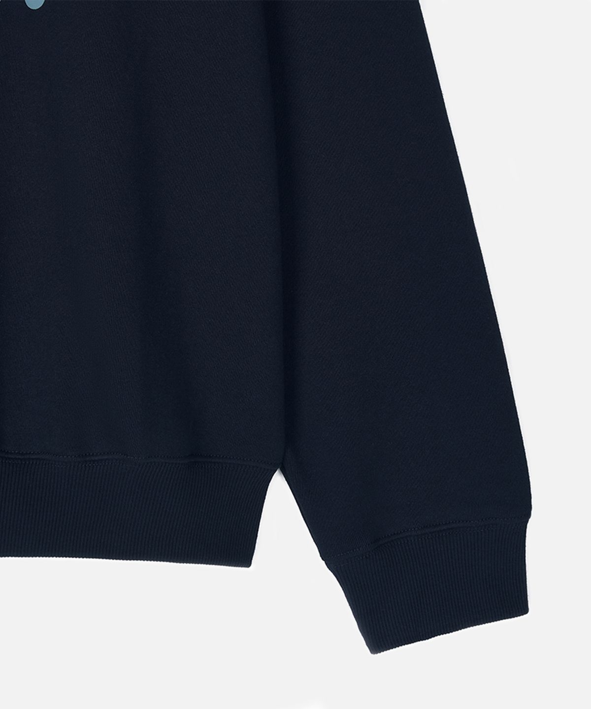 맨하탄레코즈(MANHATTAN RECORDS) MR Script Logo Crew Neck - Navy