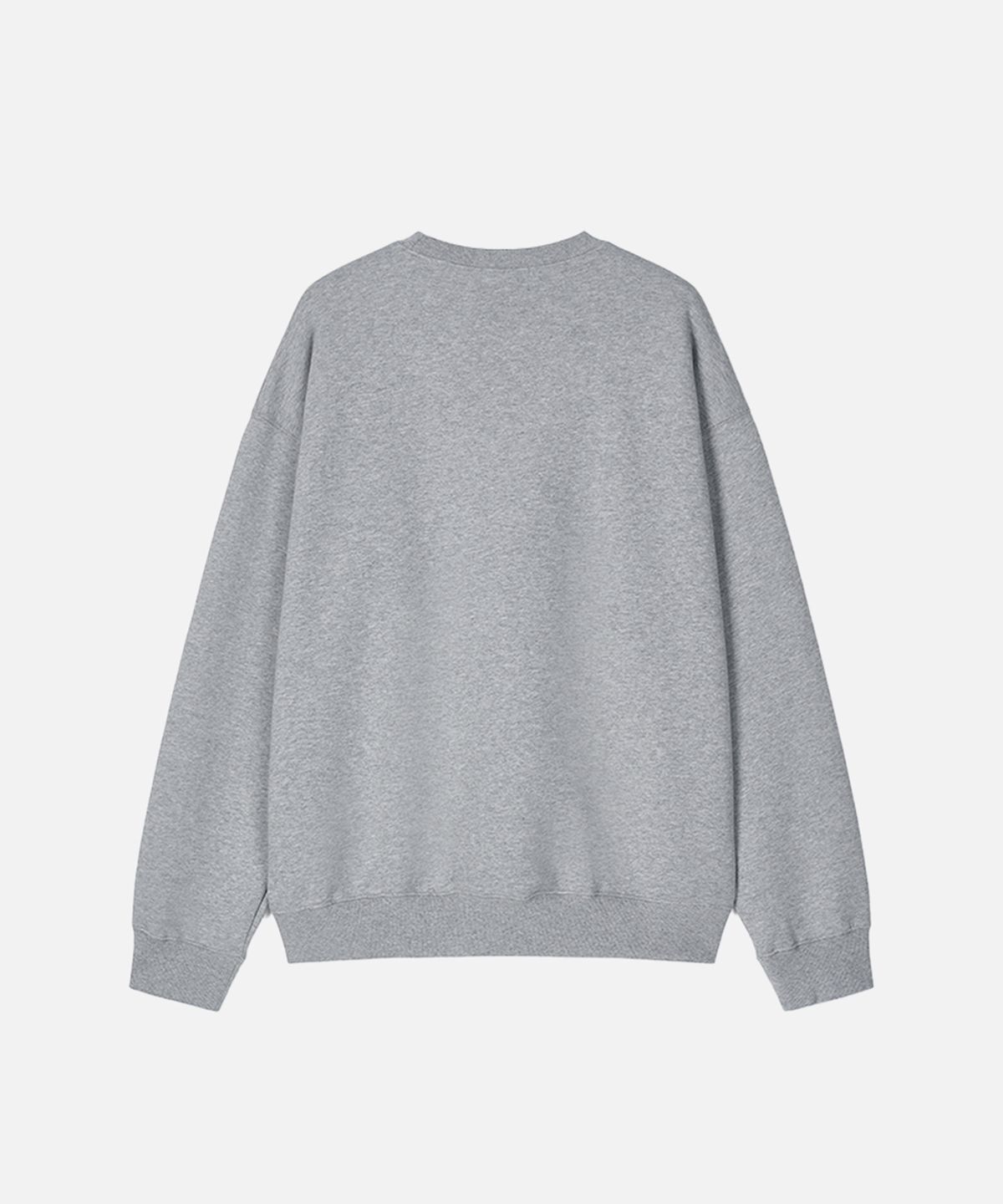 맨하탄레코즈(MANHATTAN RECORDS) MR Small Arch Logo Crew Neck - Grey