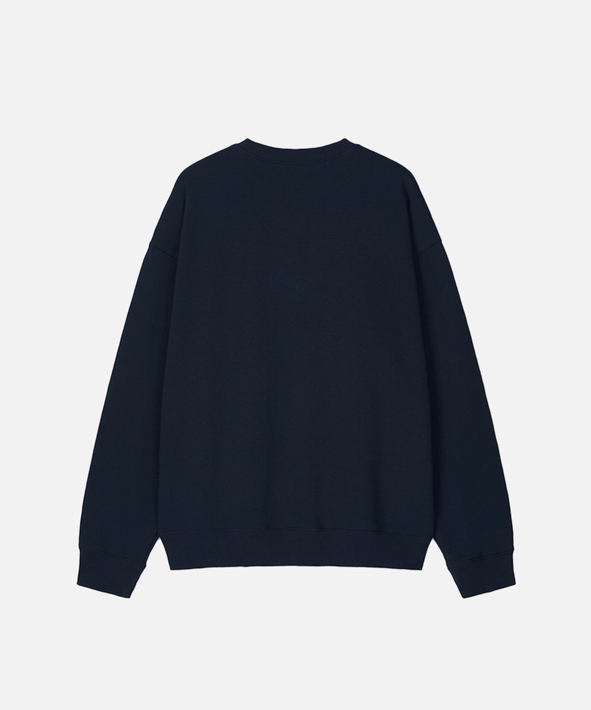 맨하탄레코즈(MANHATTAN RECORDS) MR Small Arch Logo Crew Neck - Navy