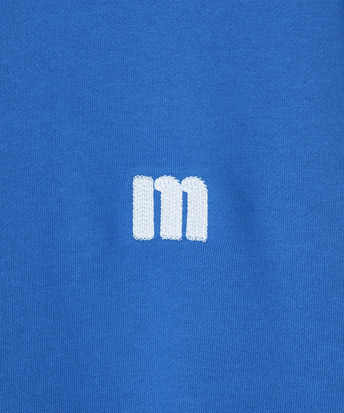 맨하탄레코즈(MANHATTAN RECORDS) MR Stitch Crew Neck - Blue