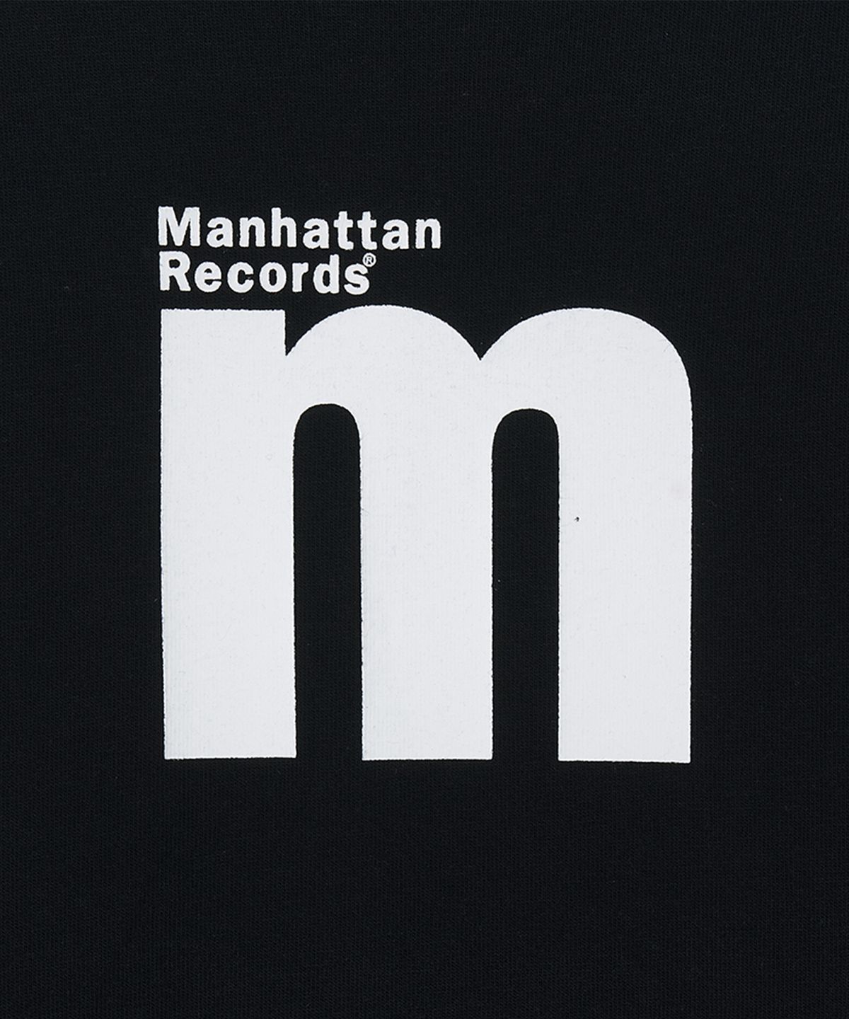 맨하탄레코즈(MANHATTAN RECORDS) MR M Box Logo L/S - Black