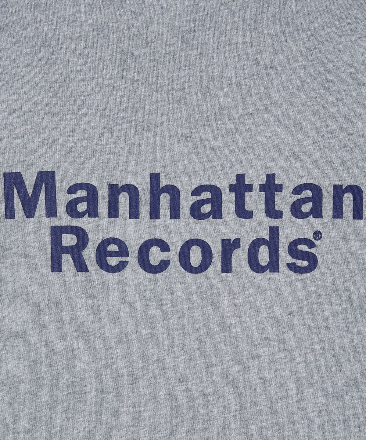 맨하탄레코즈(MANHATTAN RECORDS) MR M Box Logo L/S - Grey
