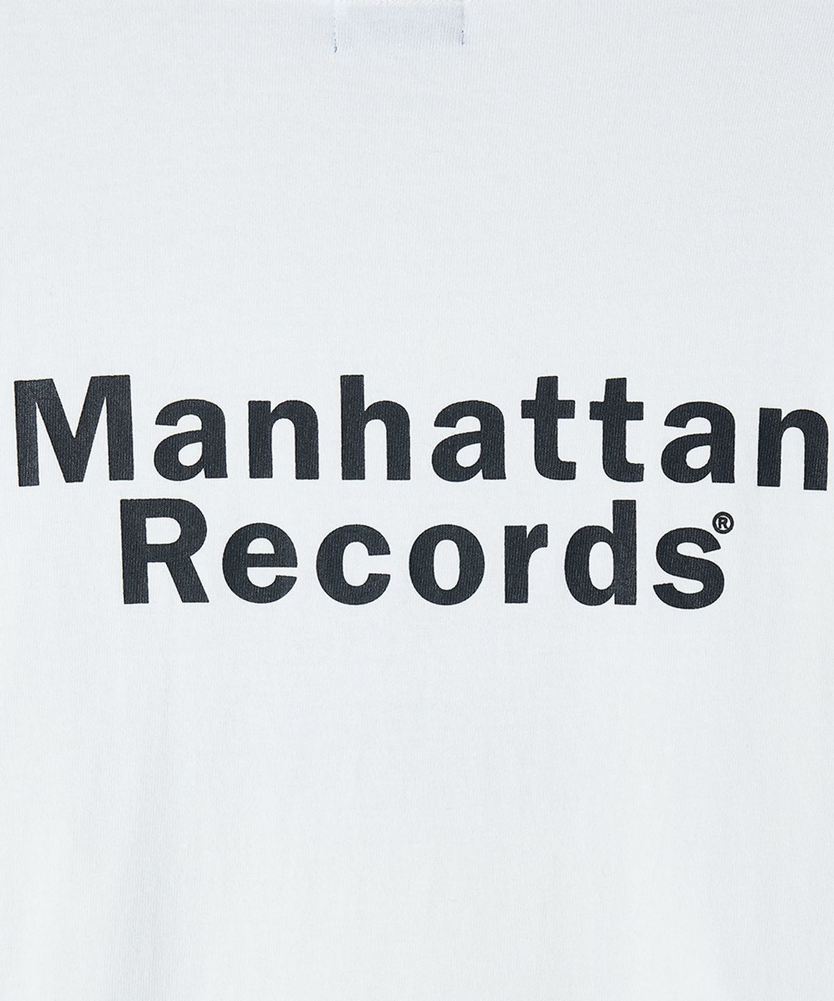 맨하탄레코즈(MANHATTAN RECORDS) MR M Box Logo L/S - White