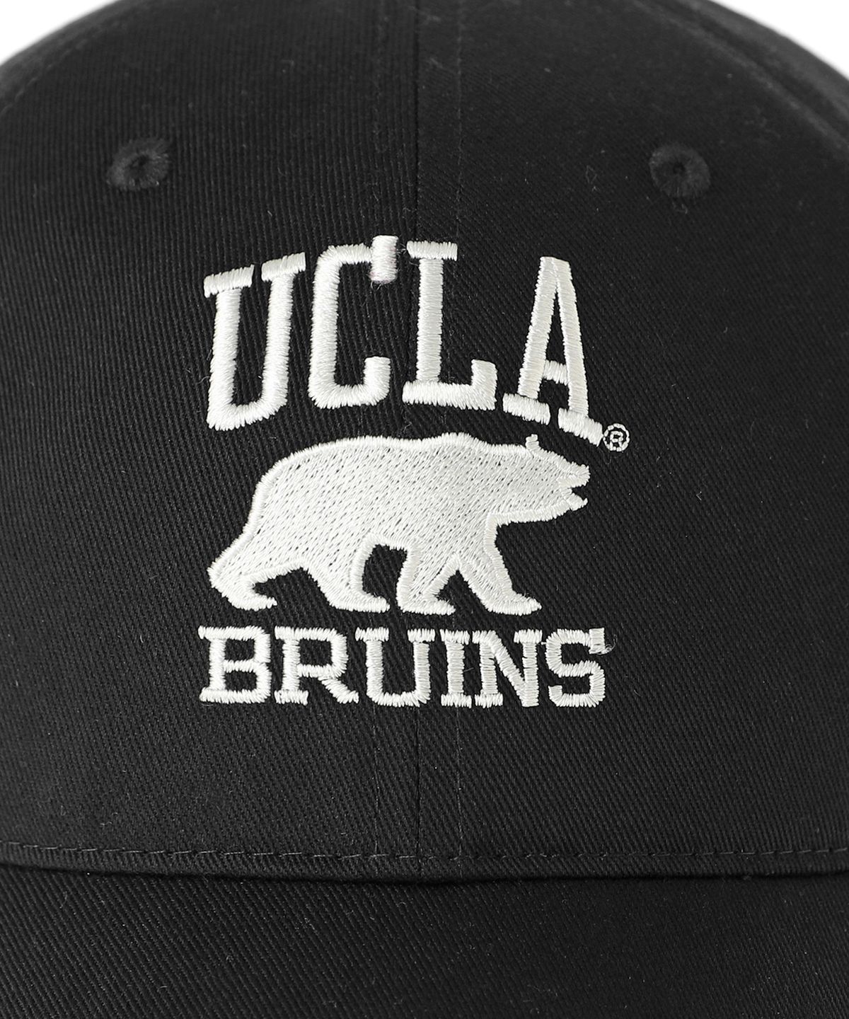 유씨엘에이(UCLA) 남녀공용 BRUINS 베어 자수 코튼 볼캡[BLACK](UCRAC21)