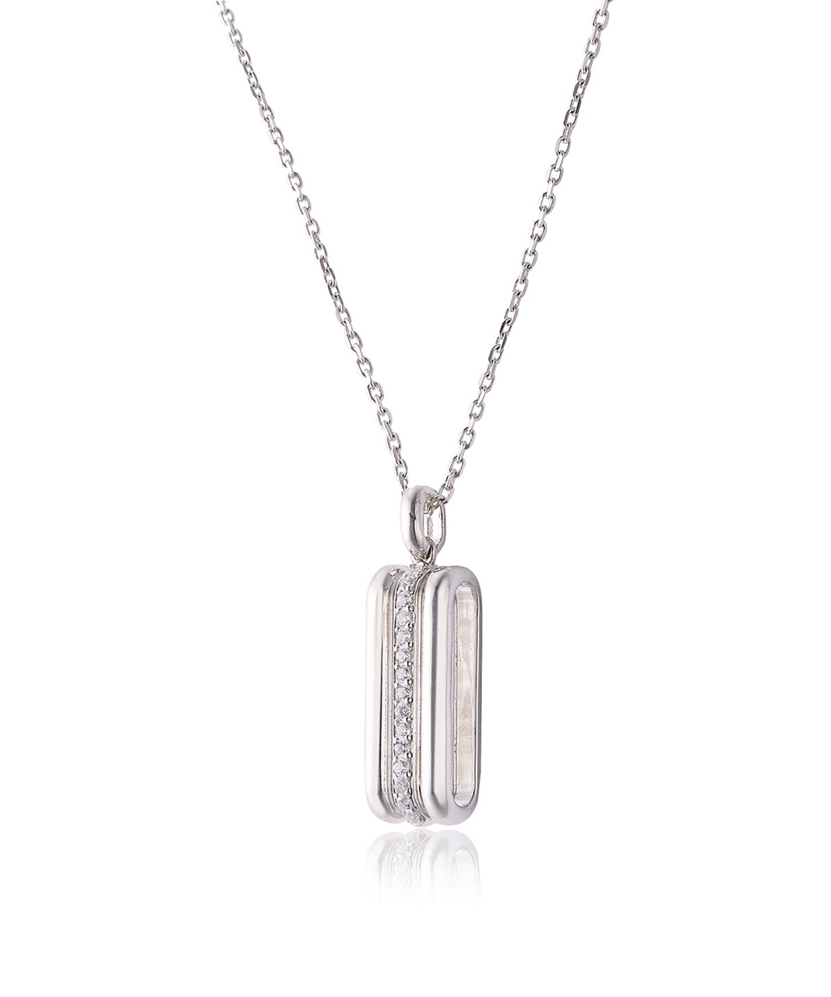 그라스마티네(GRASSE MATINEE) Triple Bar Necklace  Silver