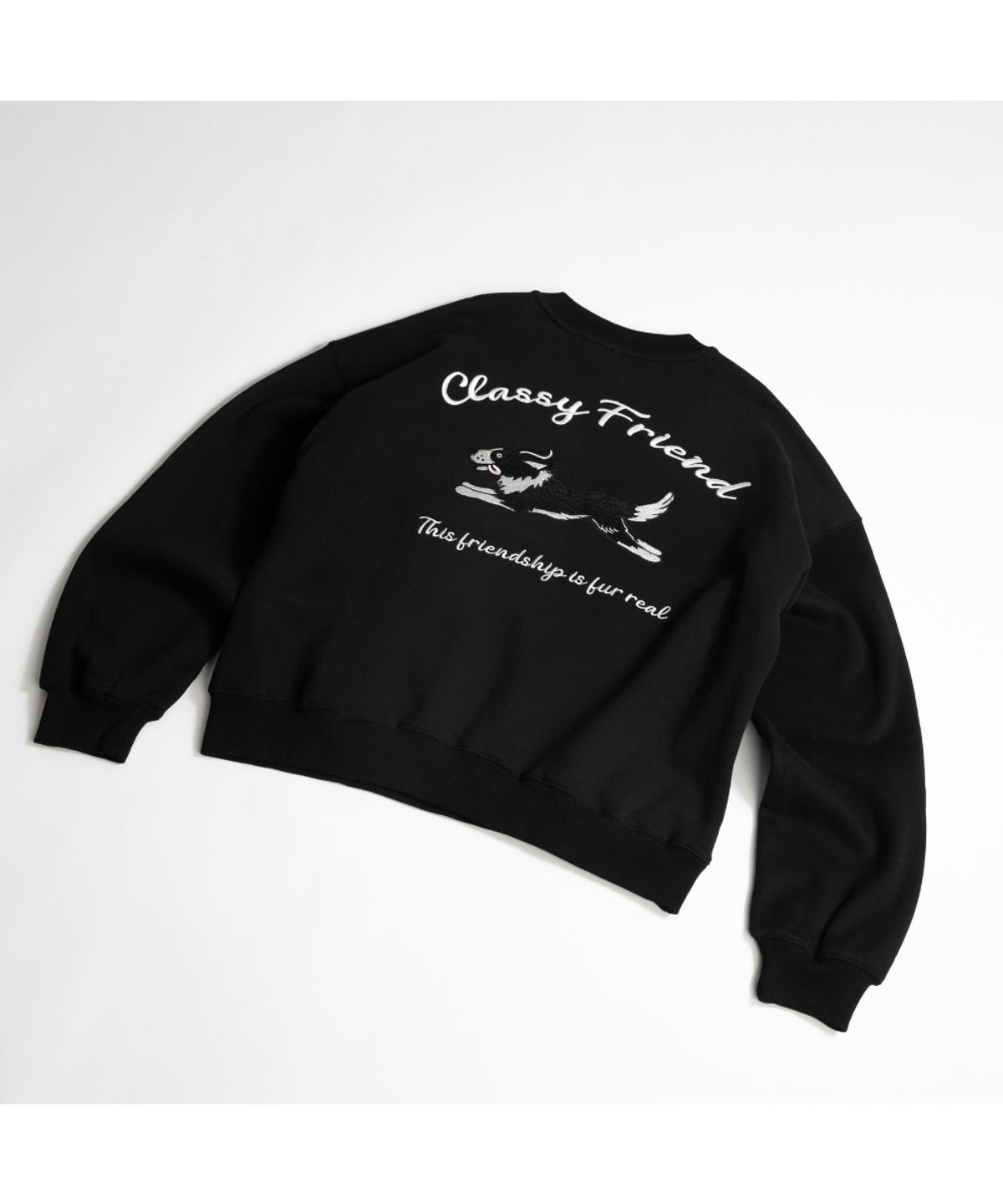 클래씨클럽(CLASSY CLUB) 퍼 프렌드 스웨터 (2 color)