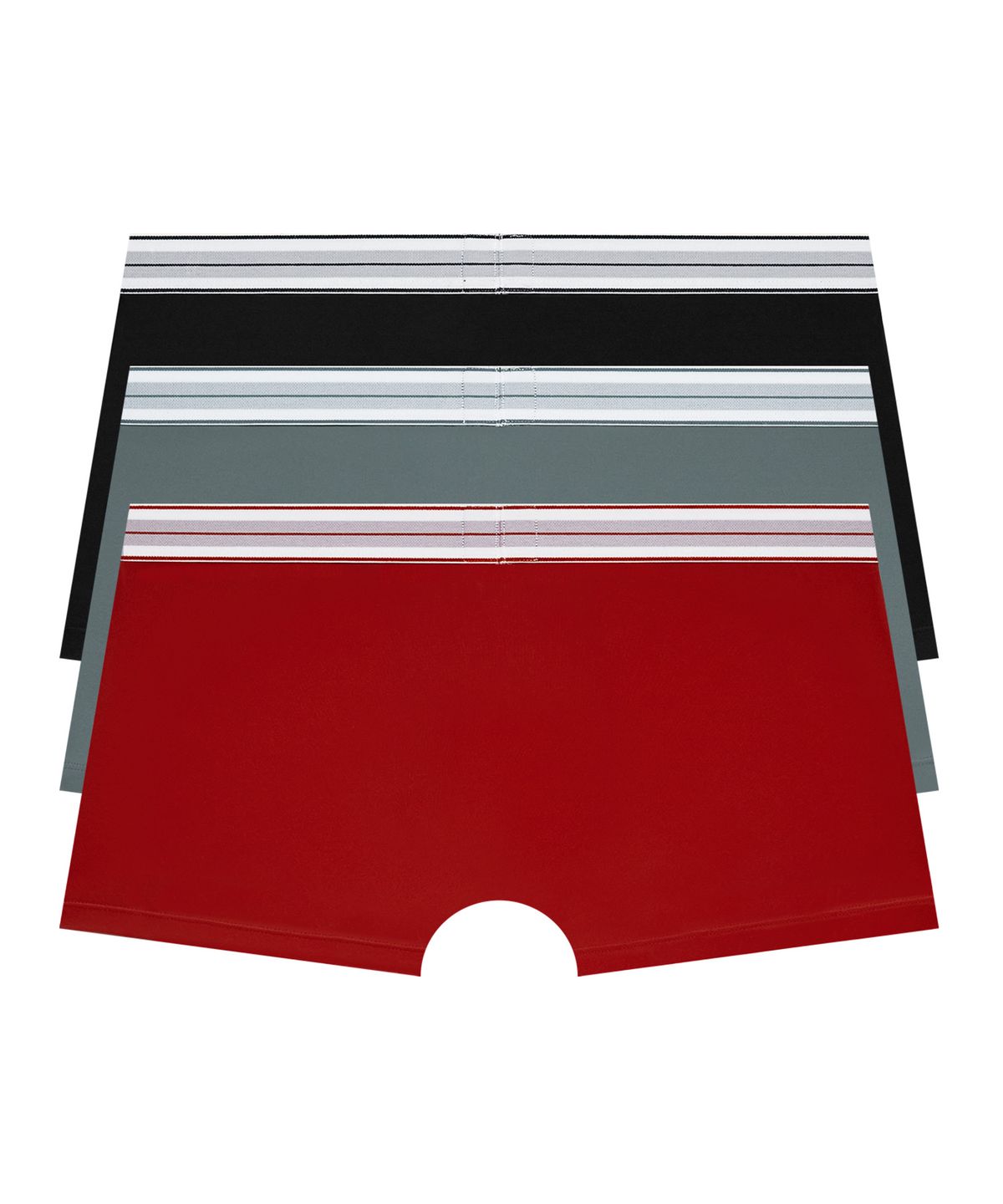 게스언더웨어(GUESS UNDERWEAR) 인텐스 에어로쿨 드로즈 세트 3PACK (BK/GY/RD)