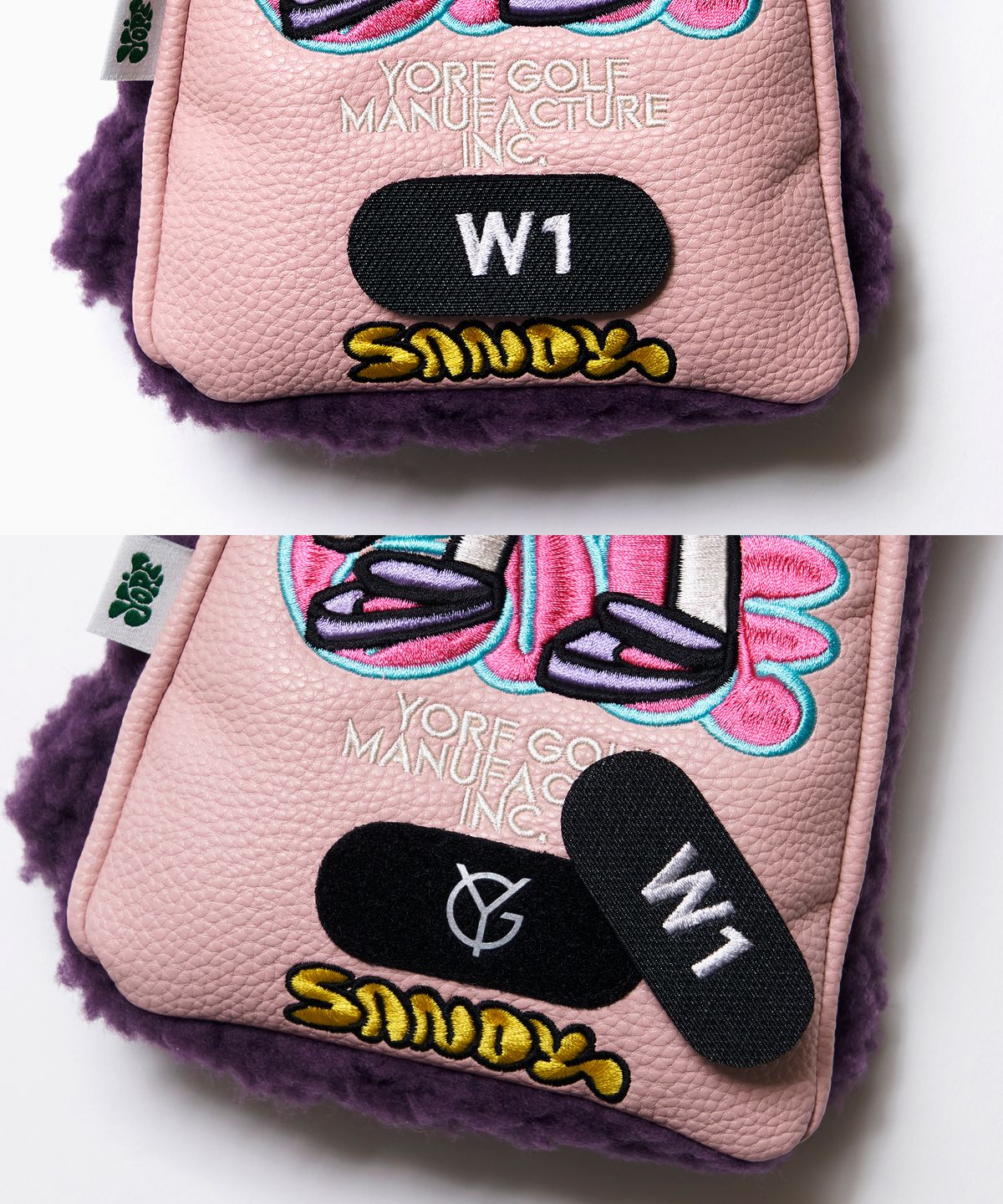 욜프(YORF) YORF HEAD COVER SANDY POSE DRIVER 욜프 헤드커버 샌디포즈 드라이버