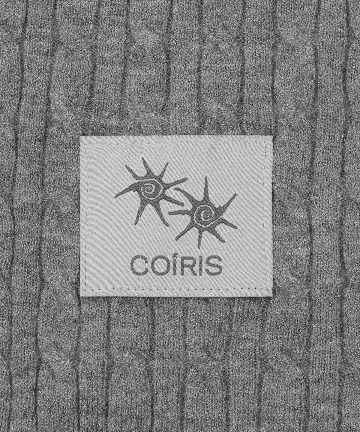 코이리스(COIRIS) 에른 라운드넥 케이블 니트 가디건 (3컬러)