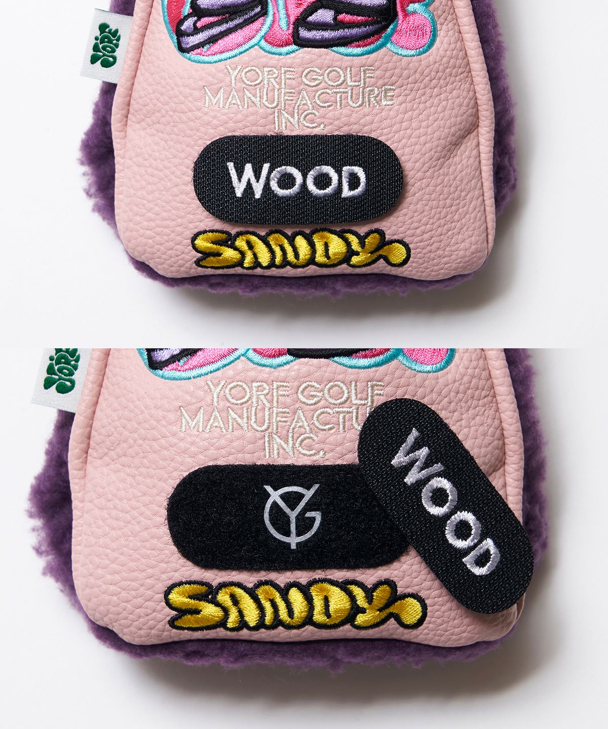 욜프(YORF) YORF HEAD COVER SANDY POSE WOOD 욜프 헤드커버 샌디포즈 우드