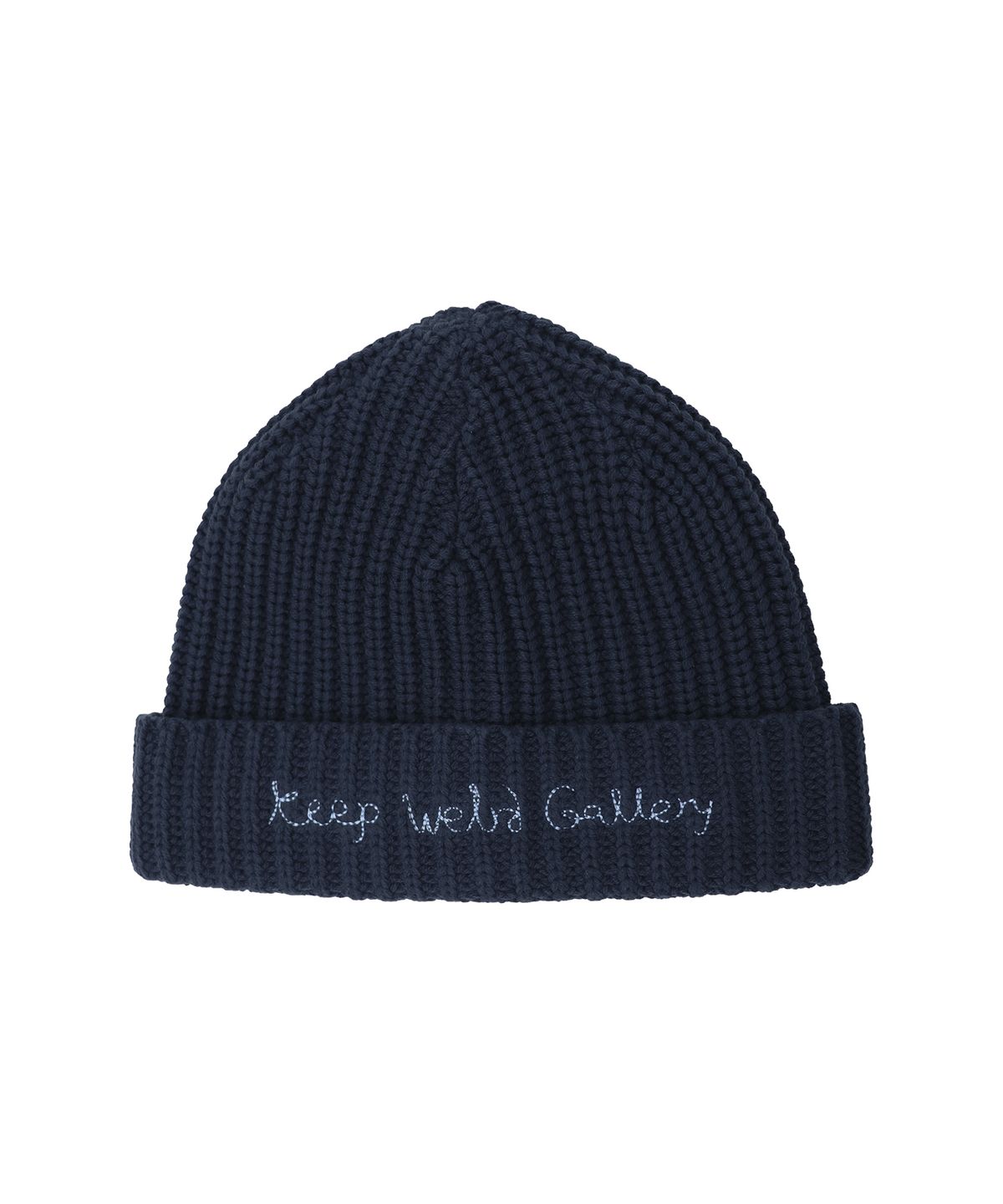 1011갤러리(1011 GALLERY) Keep Weird Gallery Beanie - Blue