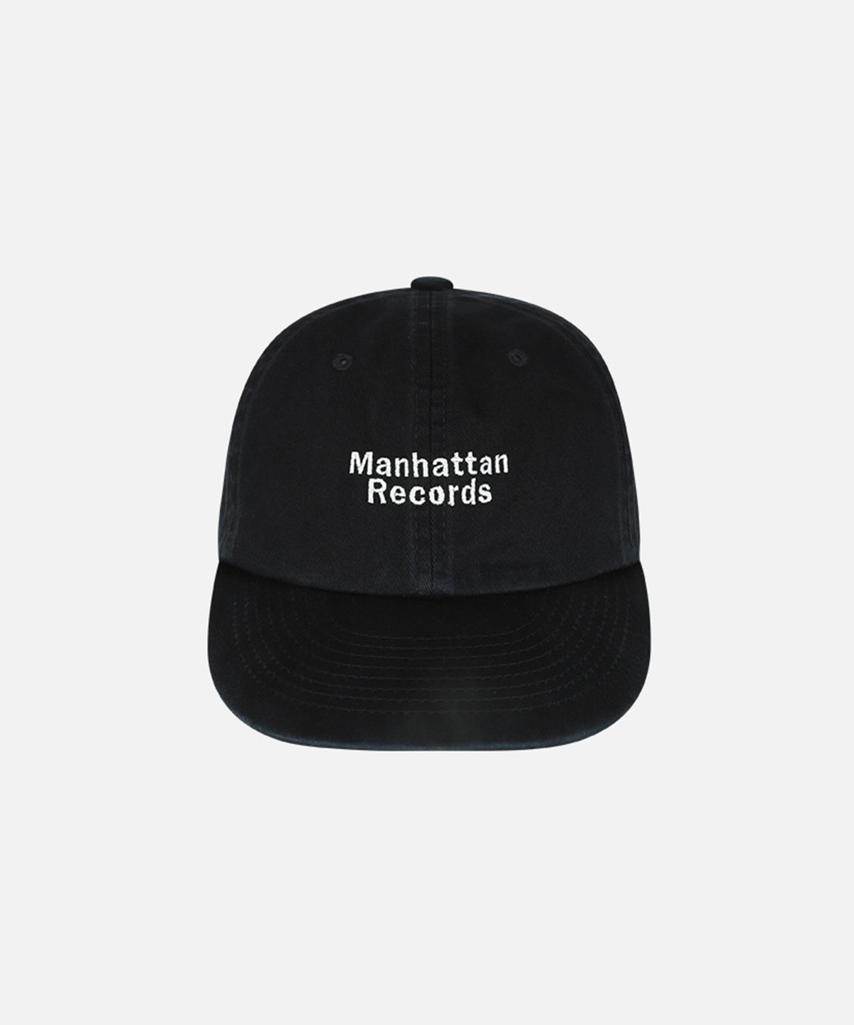 맨하탄레코즈(MANHATTAN RECORDS) MR Classic Logo Cap - Black
