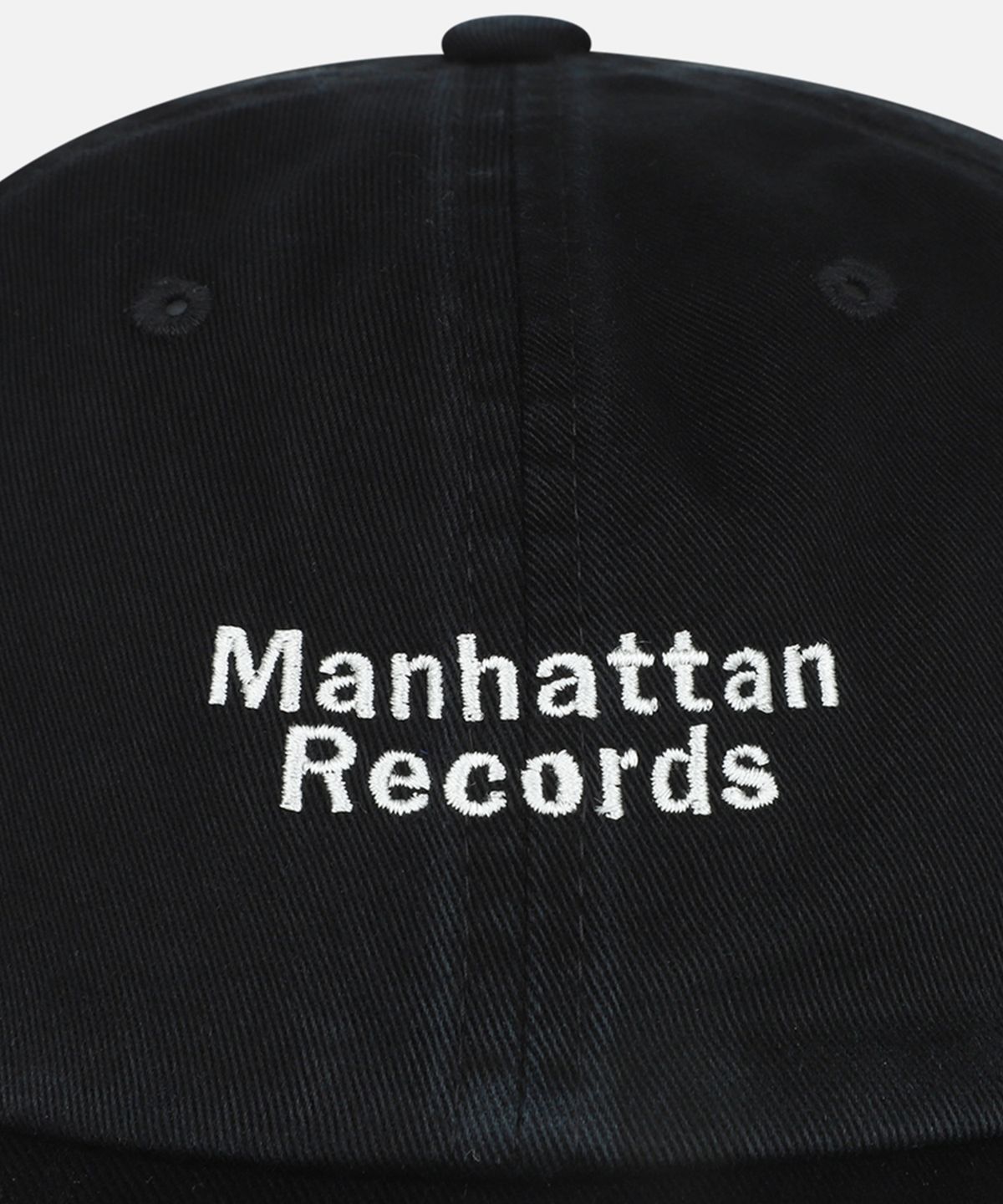 맨하탄레코즈(MANHATTAN RECORDS) MR Classic Logo Cap - Black