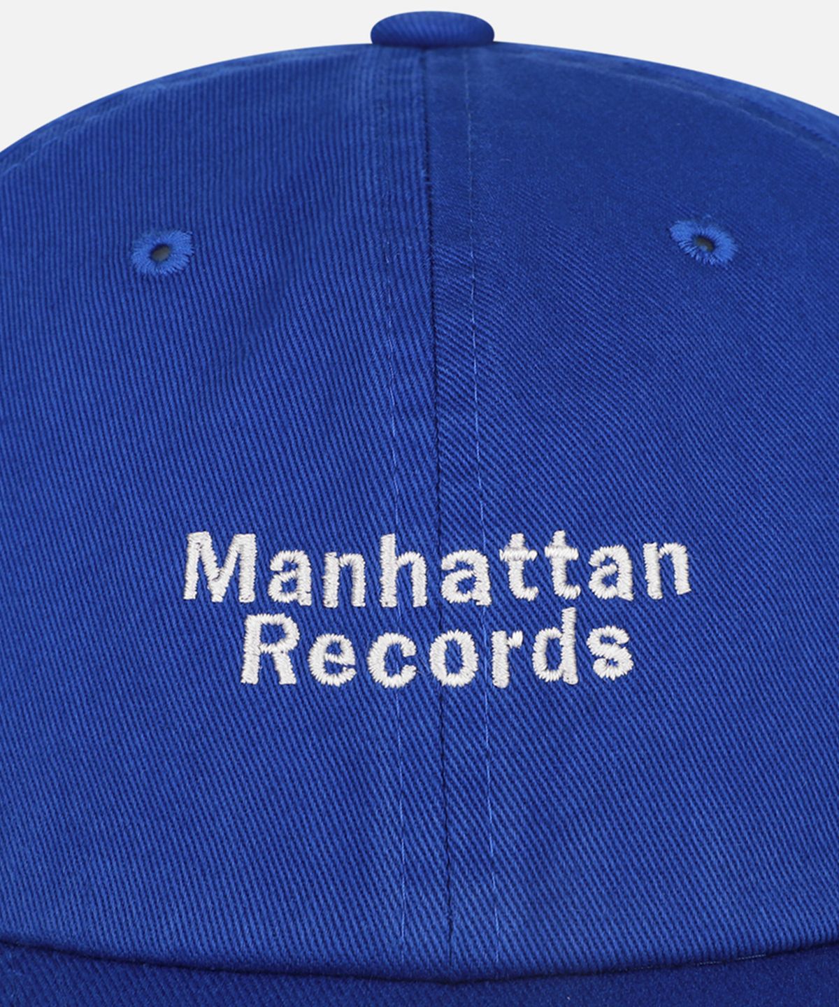 맨하탄레코즈(MANHATTAN RECORDS) MR Classic Logo Cap - Blue