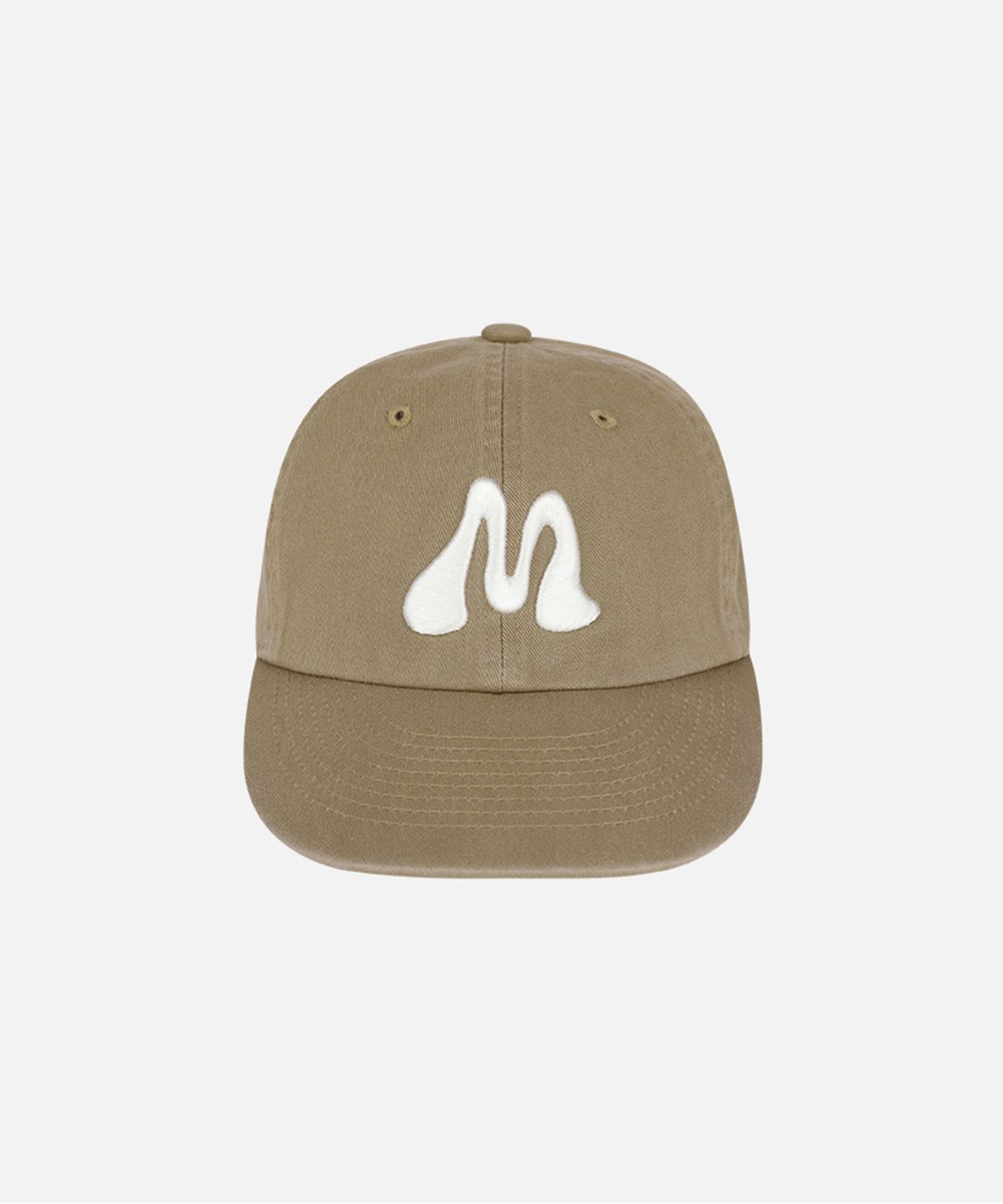 맨하탄레코즈(MANHATTAN RECORDS) MR M Note Logo Cap - Beige