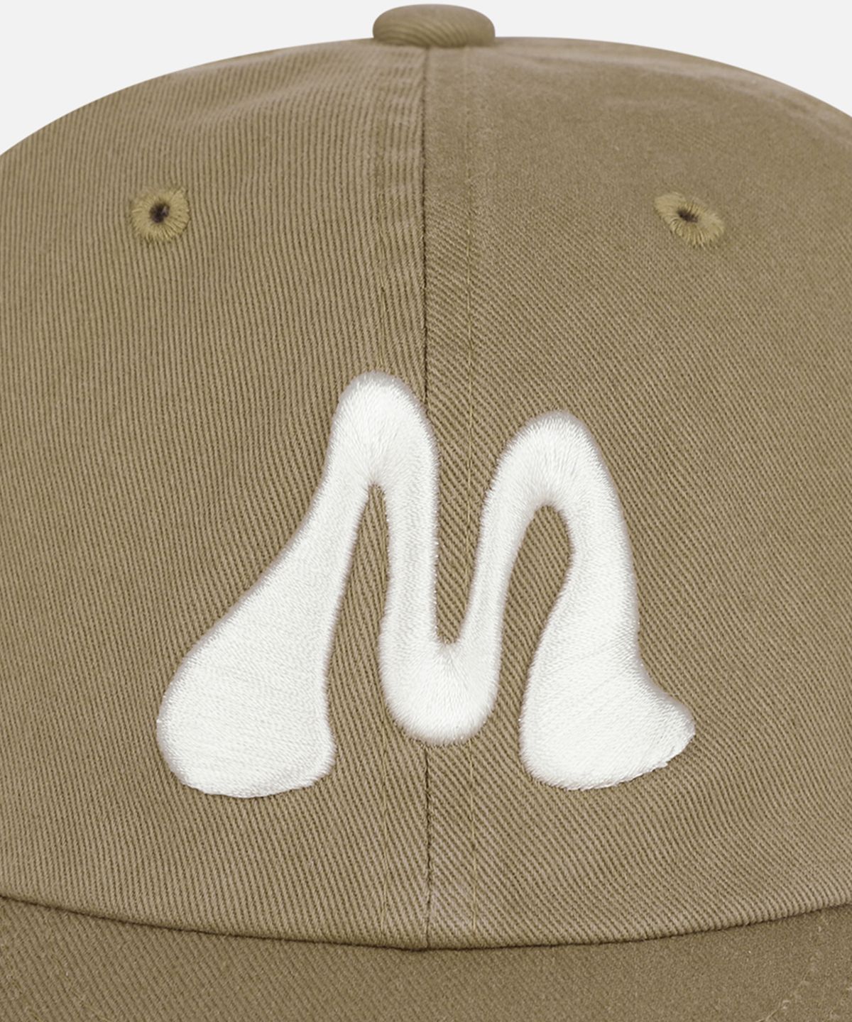 맨하탄레코즈(MANHATTAN RECORDS) MR M Note Logo Cap - Beige