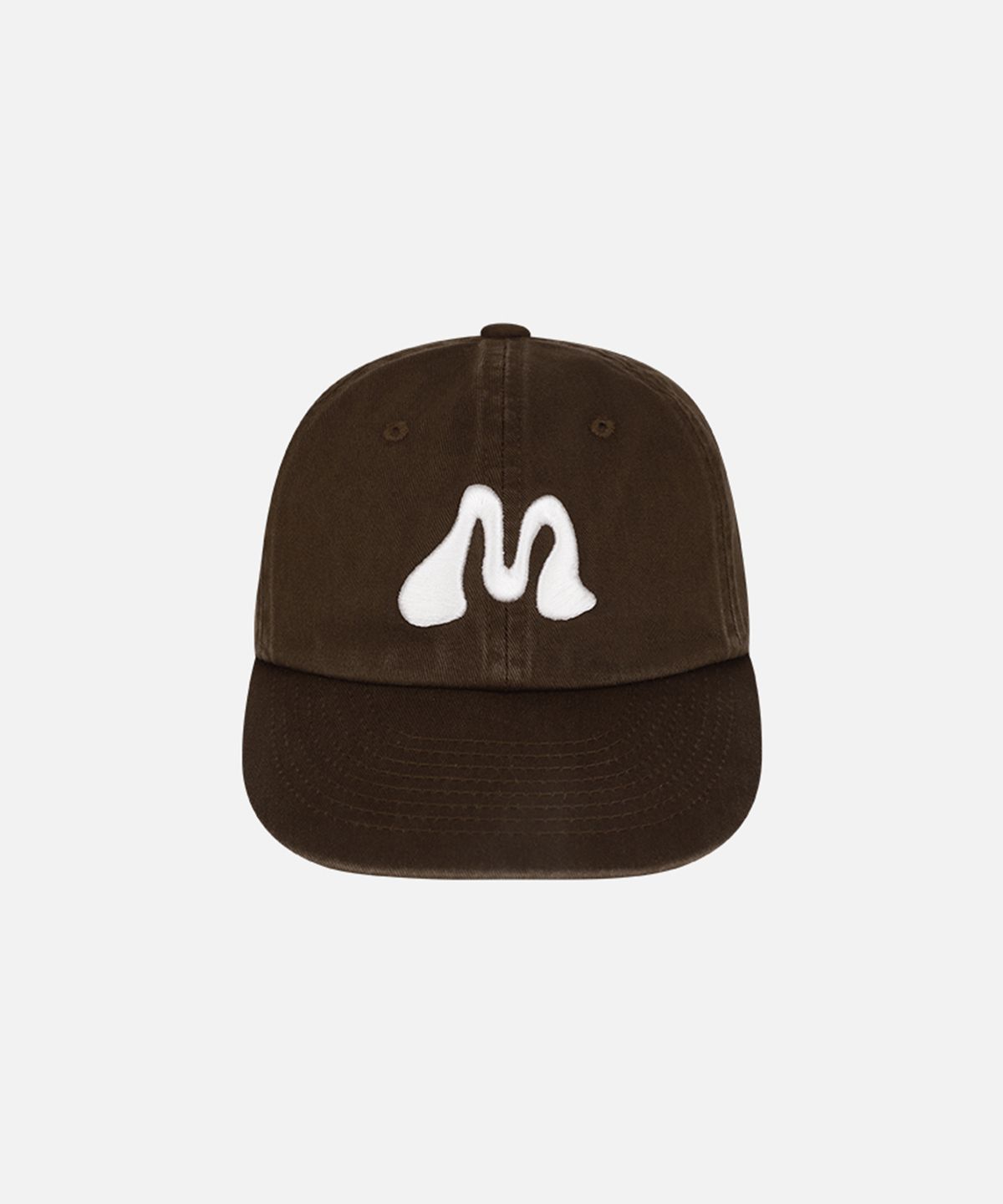 맨하탄레코즈(MANHATTAN RECORDS) MR M Note Logo Cap - Brown
