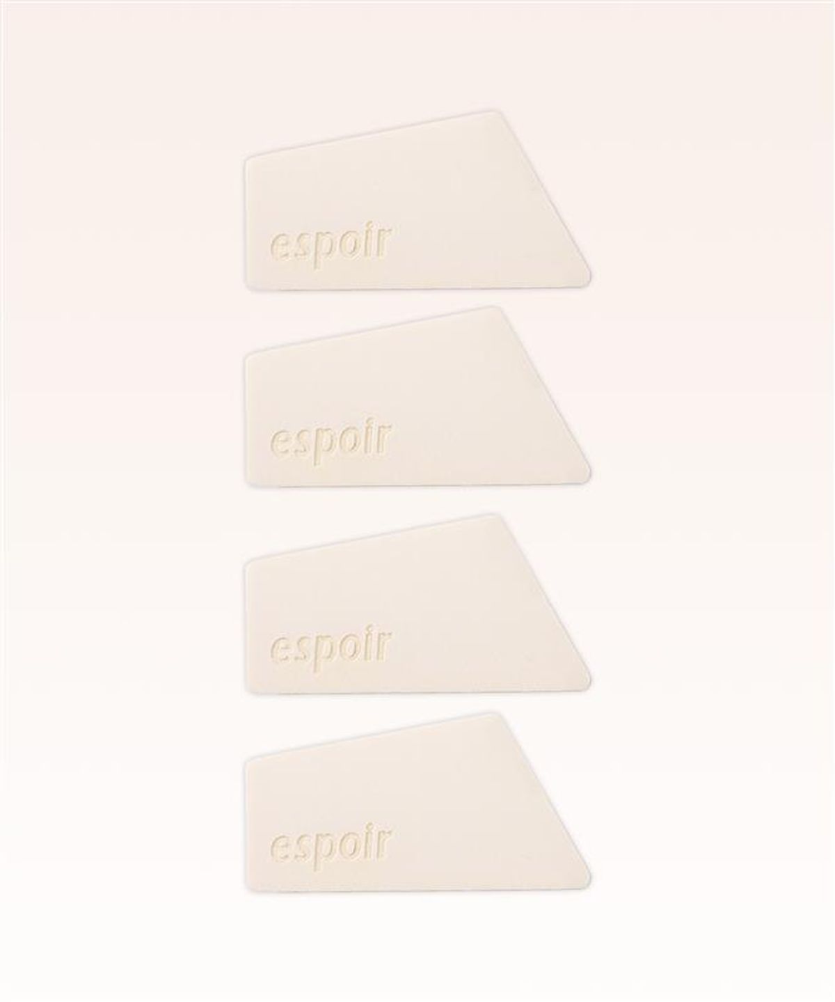 에스쁘아(ESPOIR) 피팅 스펀지 핸디 아이보리 4개입